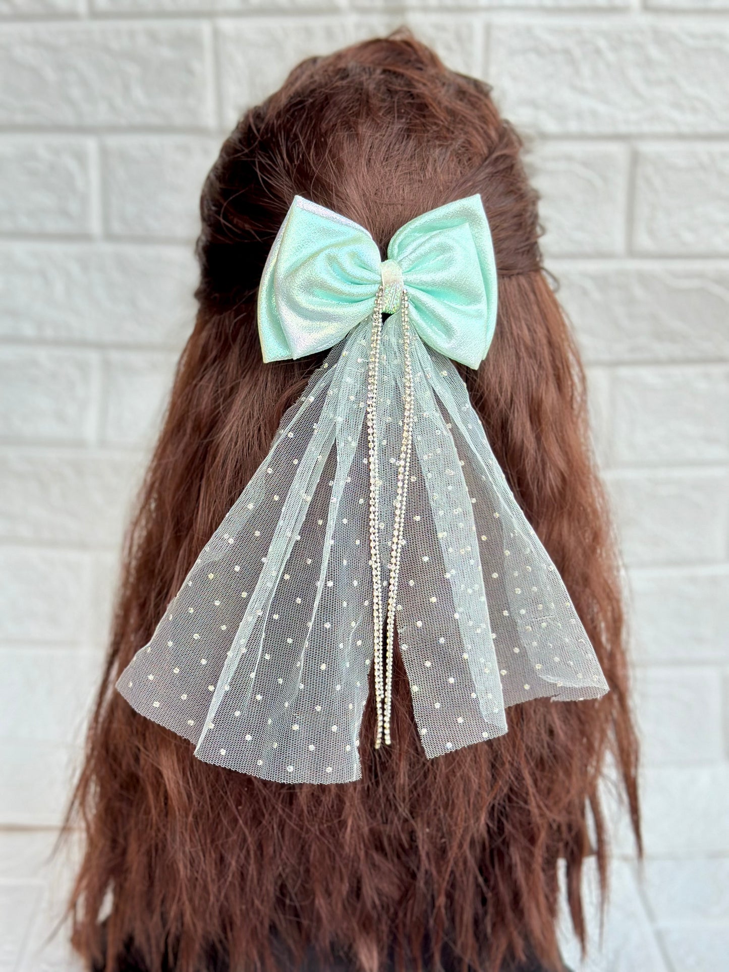 Elizabeth - Rhinestone bow