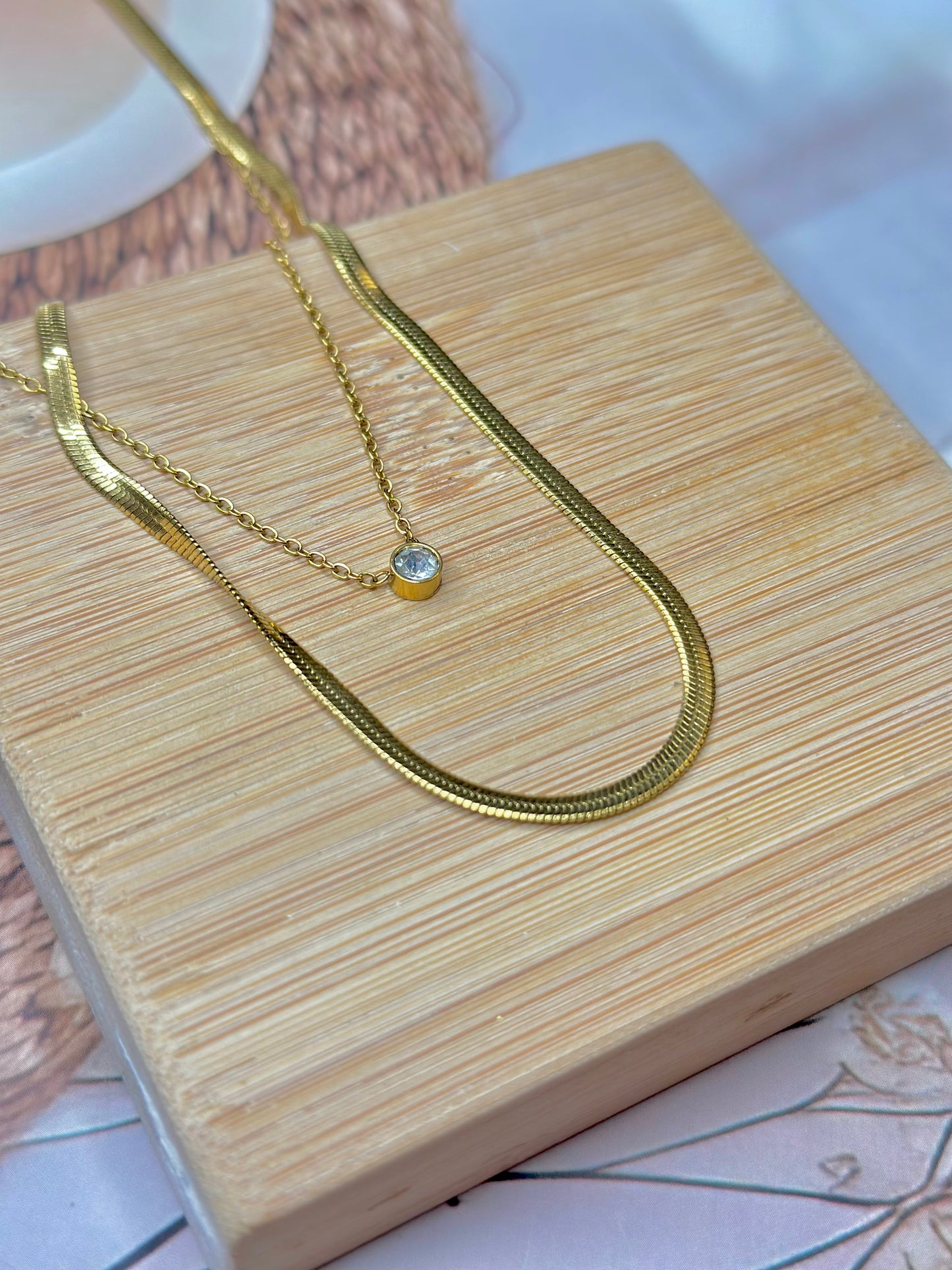 Amoura double layer Necklace