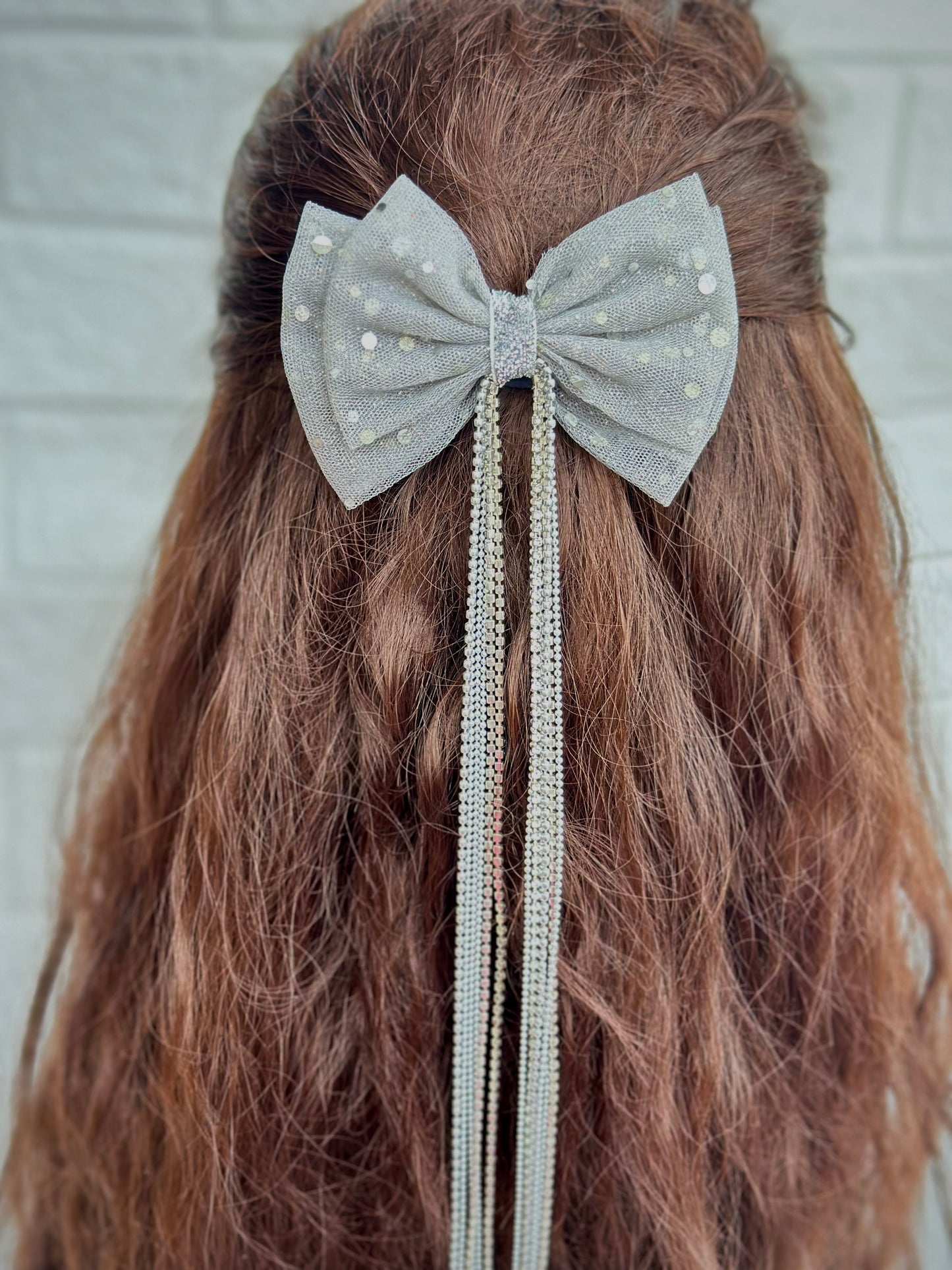 Lucy - Rhinestone bow