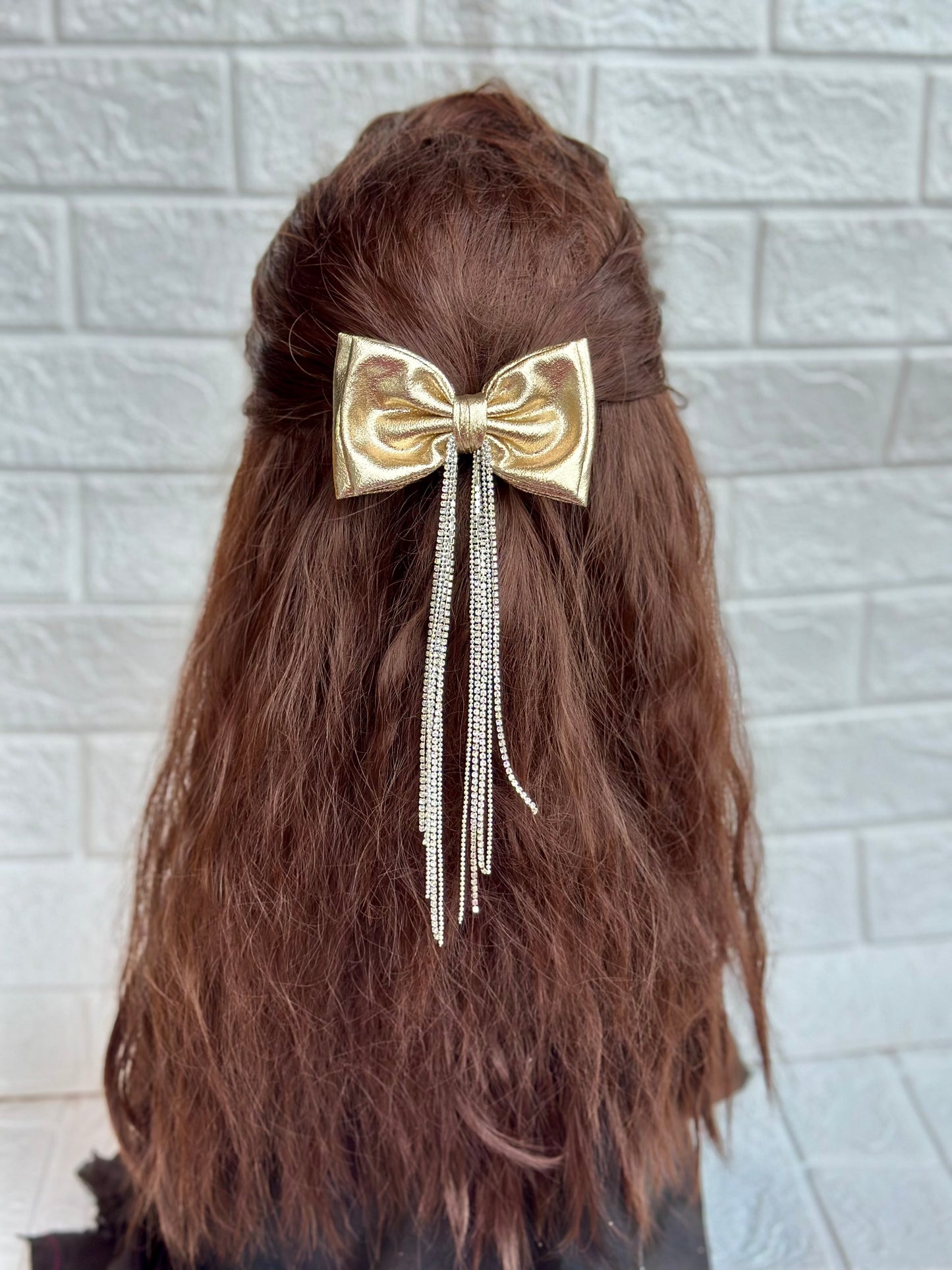 Ellie - Rhinestone bow