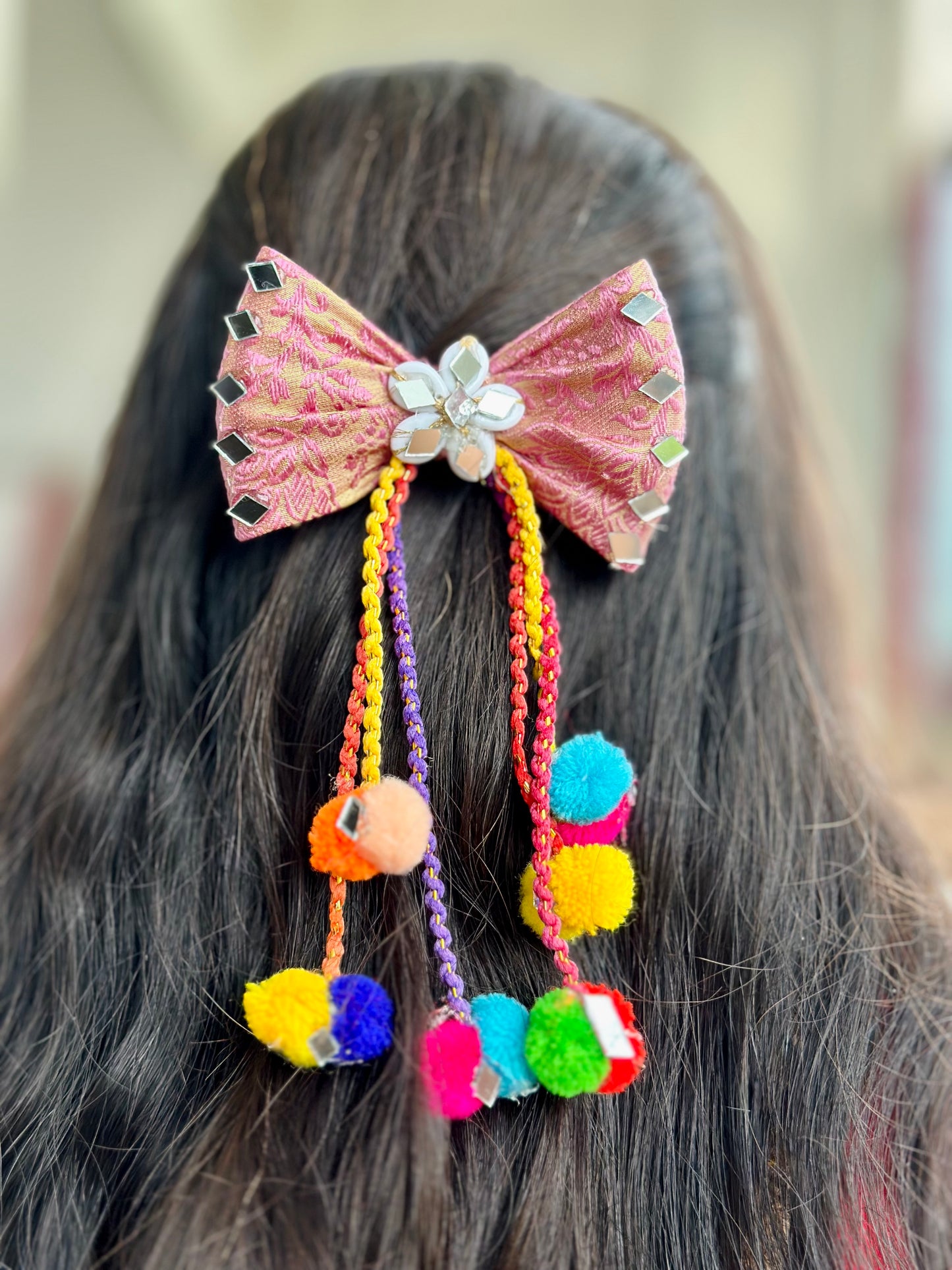 Chaniya Charm -the festive bow