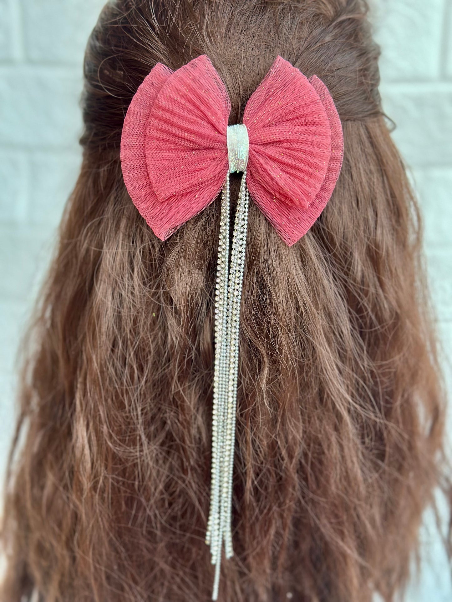Olivia - Rhinestone bow
