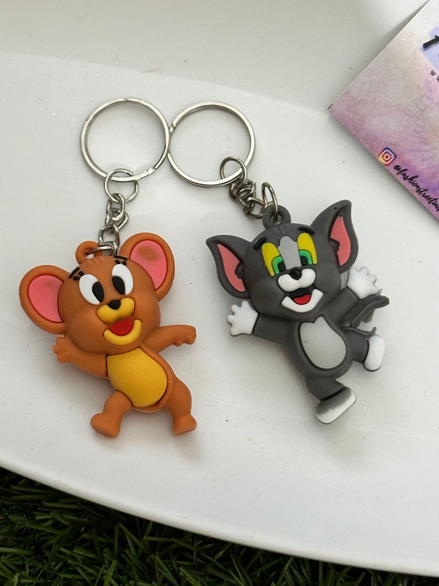 Tom & Jerry keychain