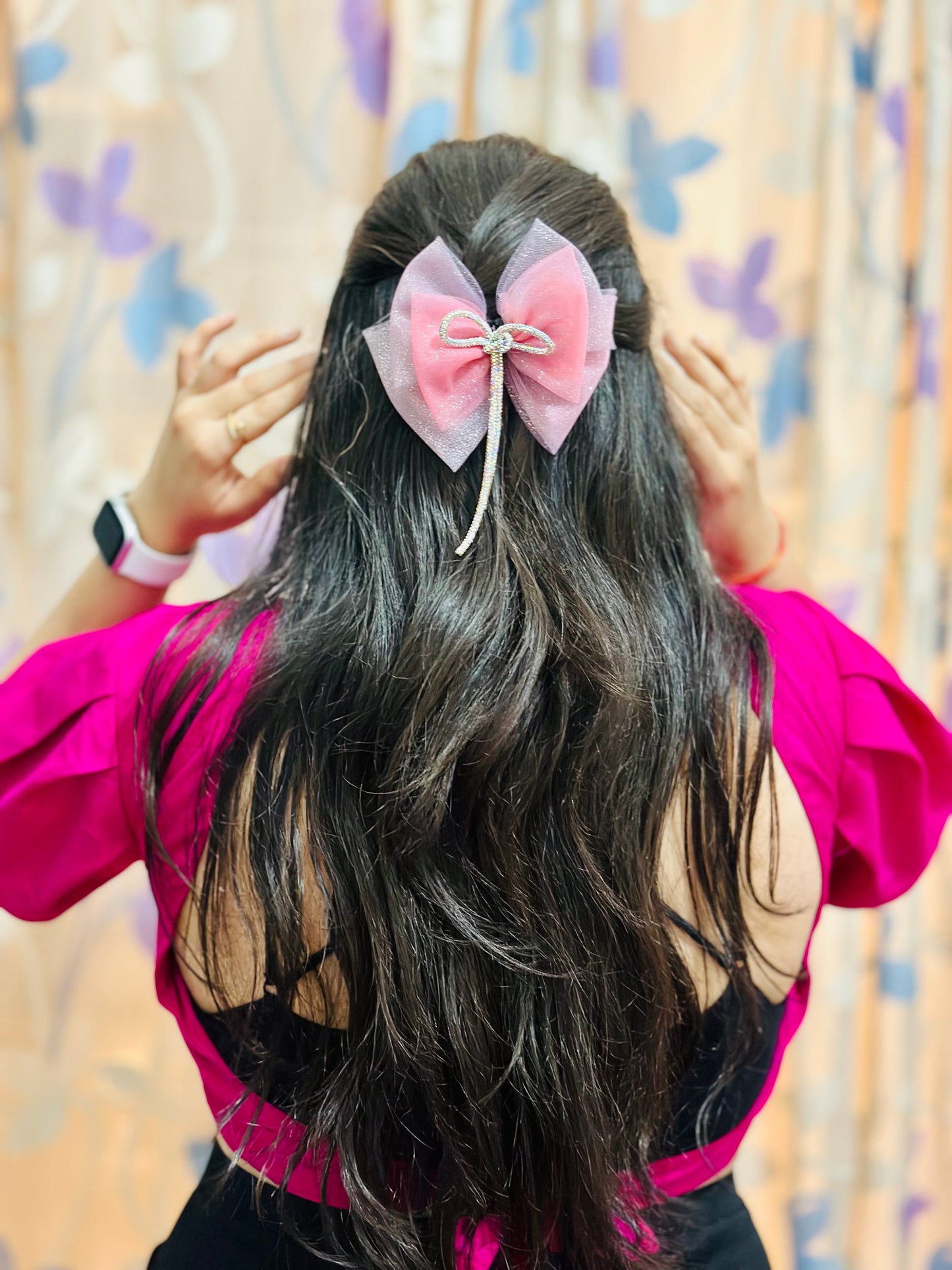 Blush babe - Bridgerton bow