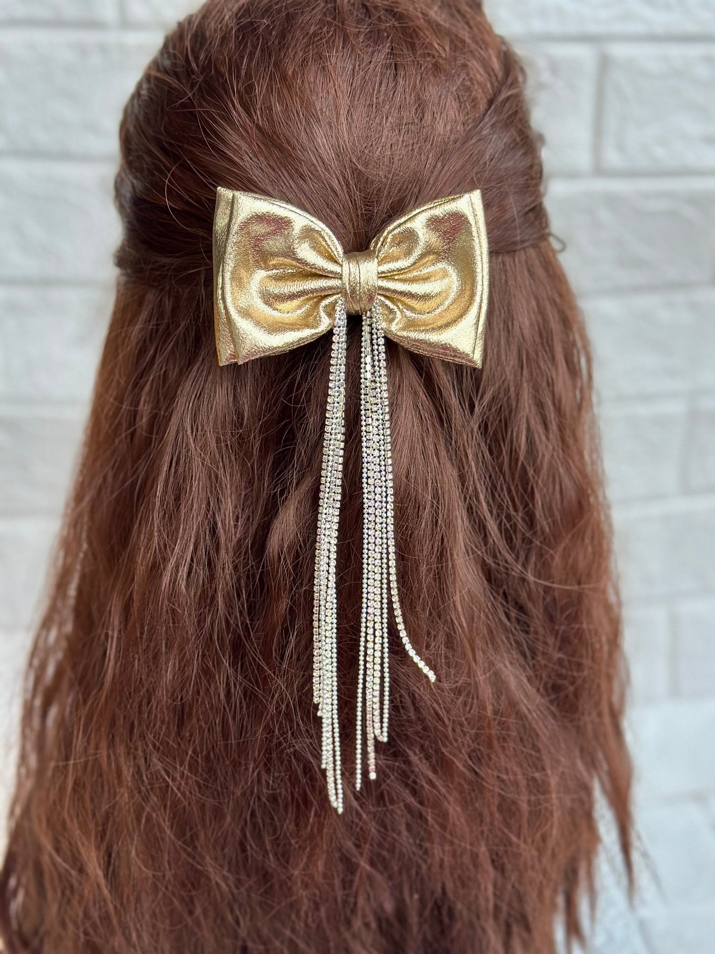 Ellie - Rhinestone bow