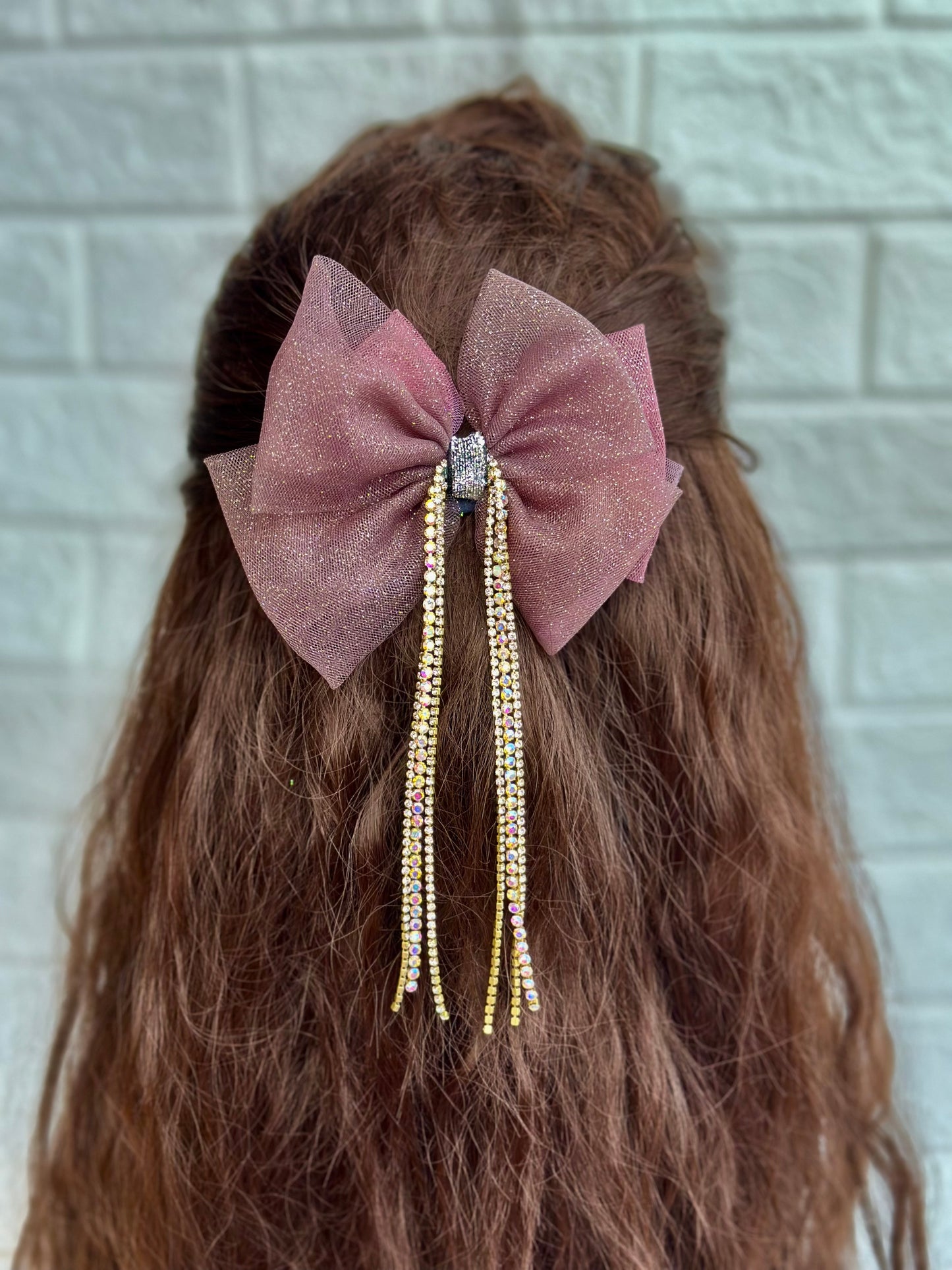 Isla - Rhinestone bow