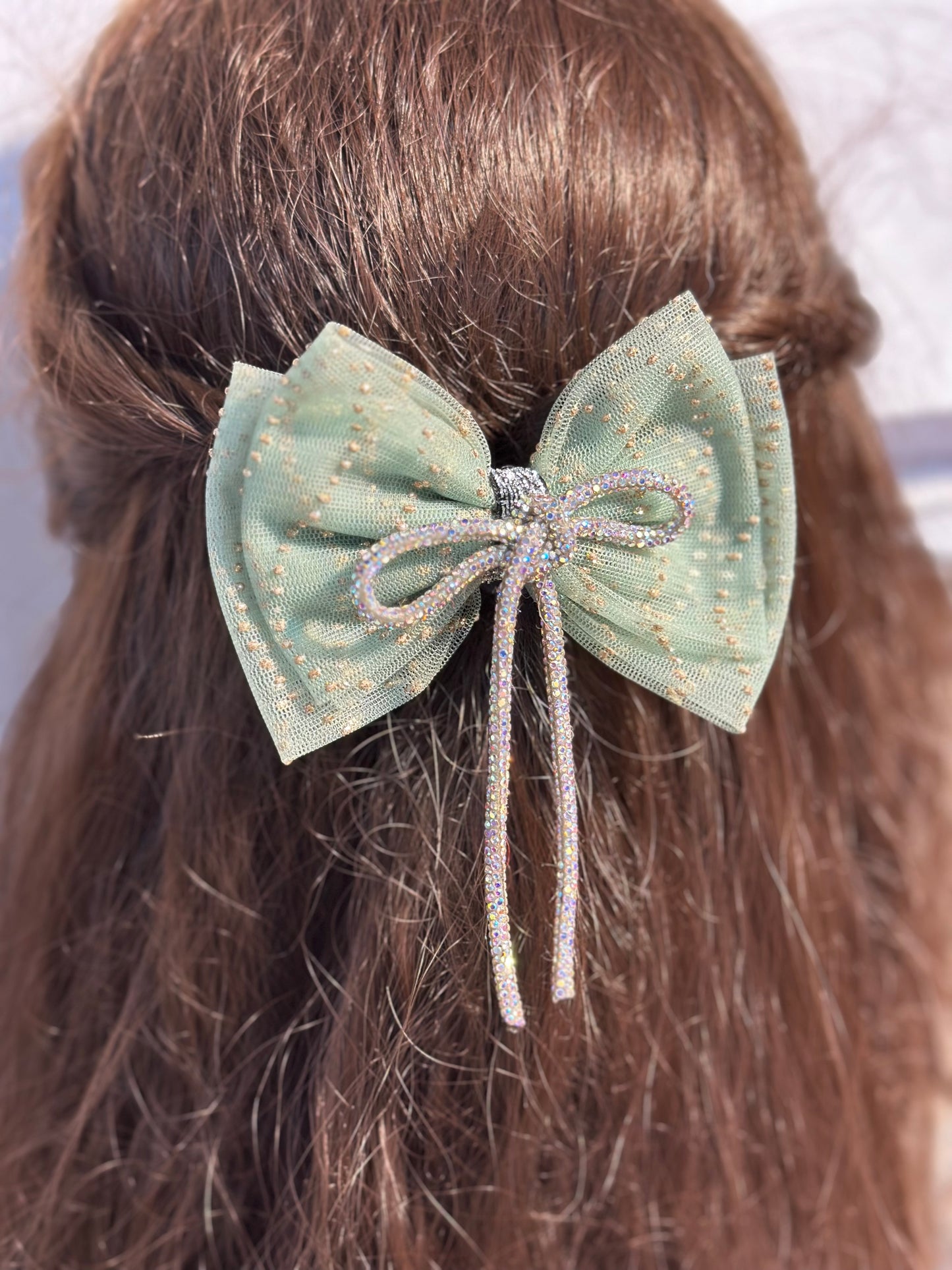Alaia- Rhinestone bow