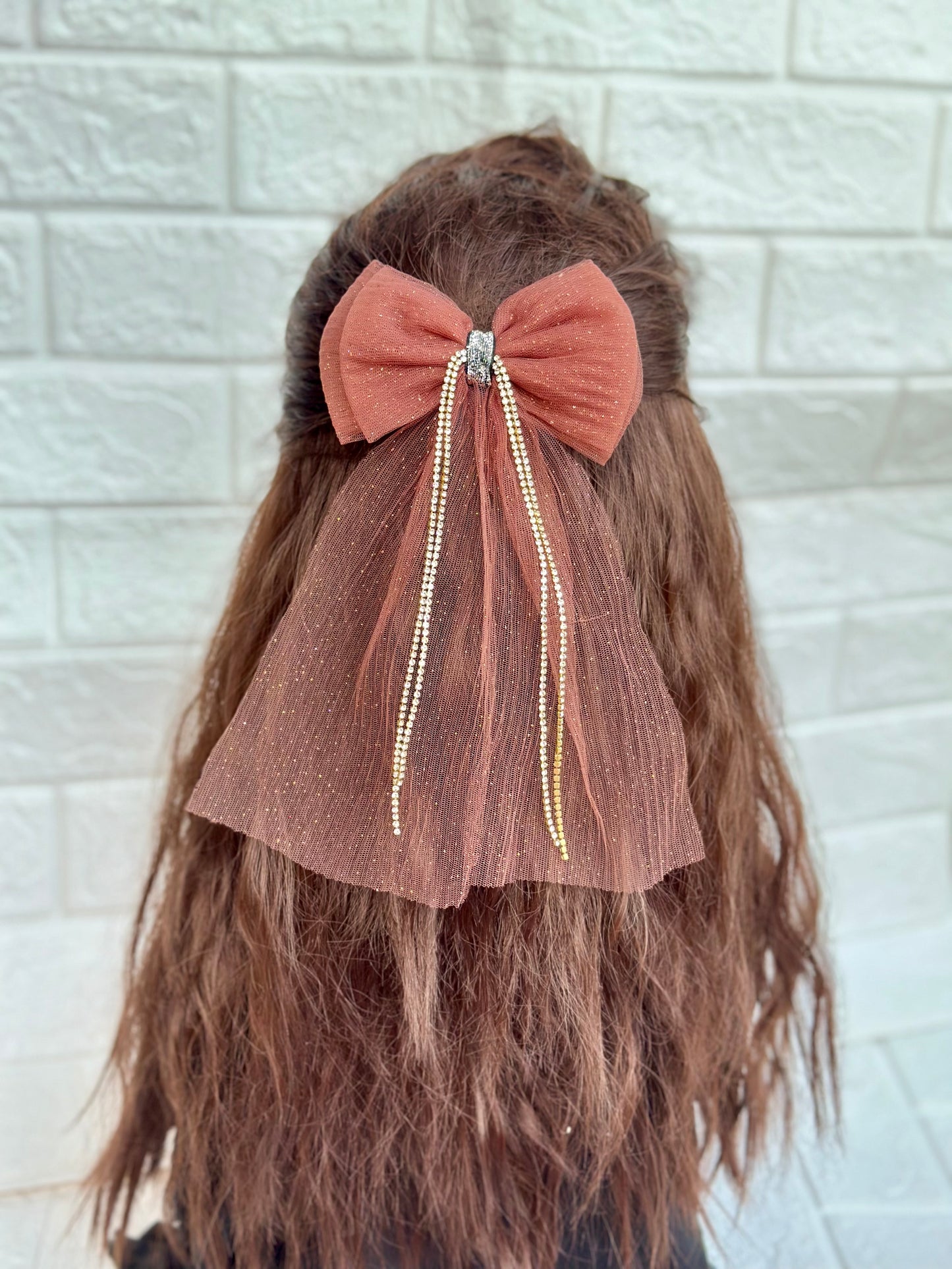 Riley- Rhinestone bow