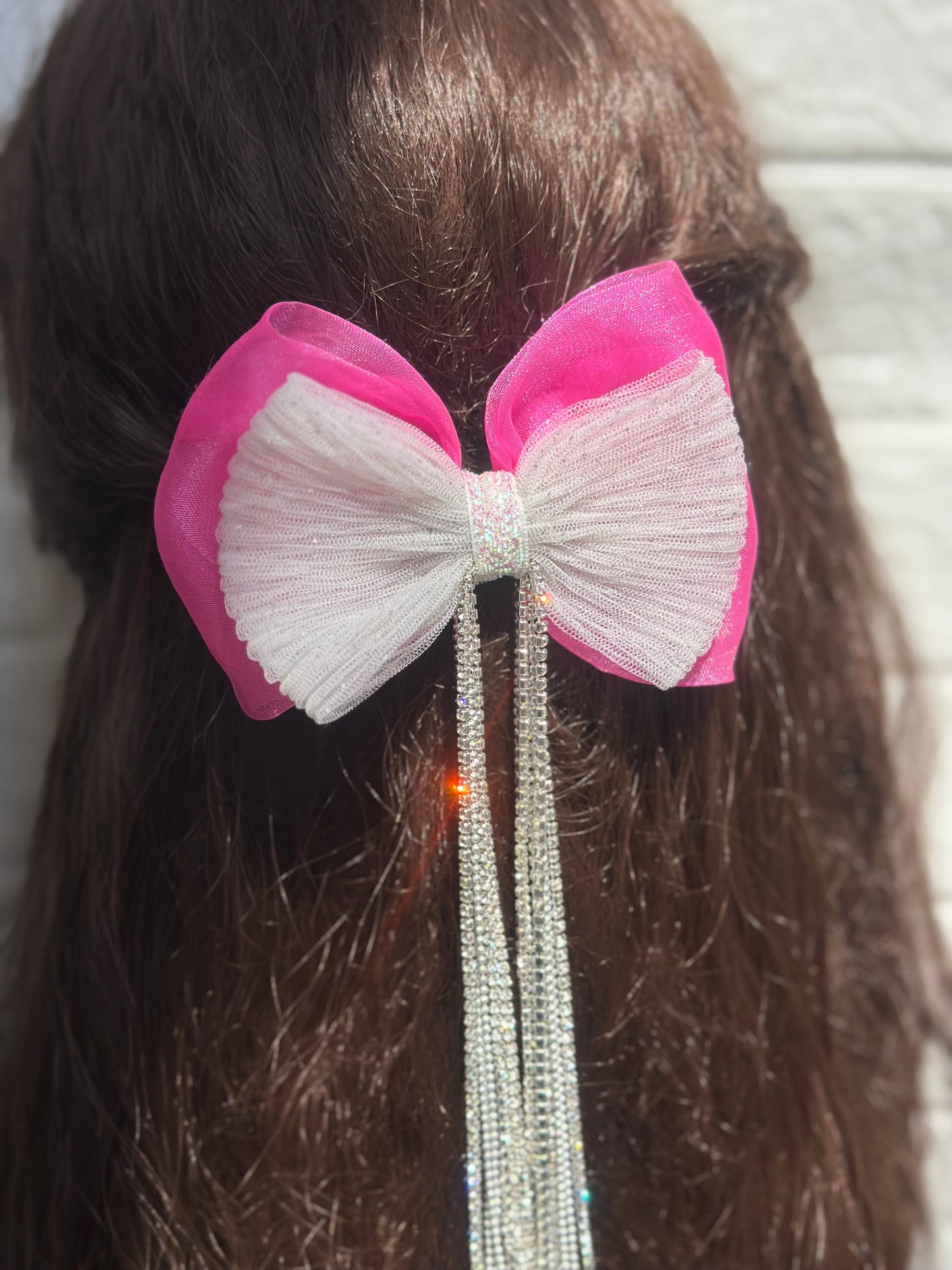 Glitz Bloom - Rhinestone bow