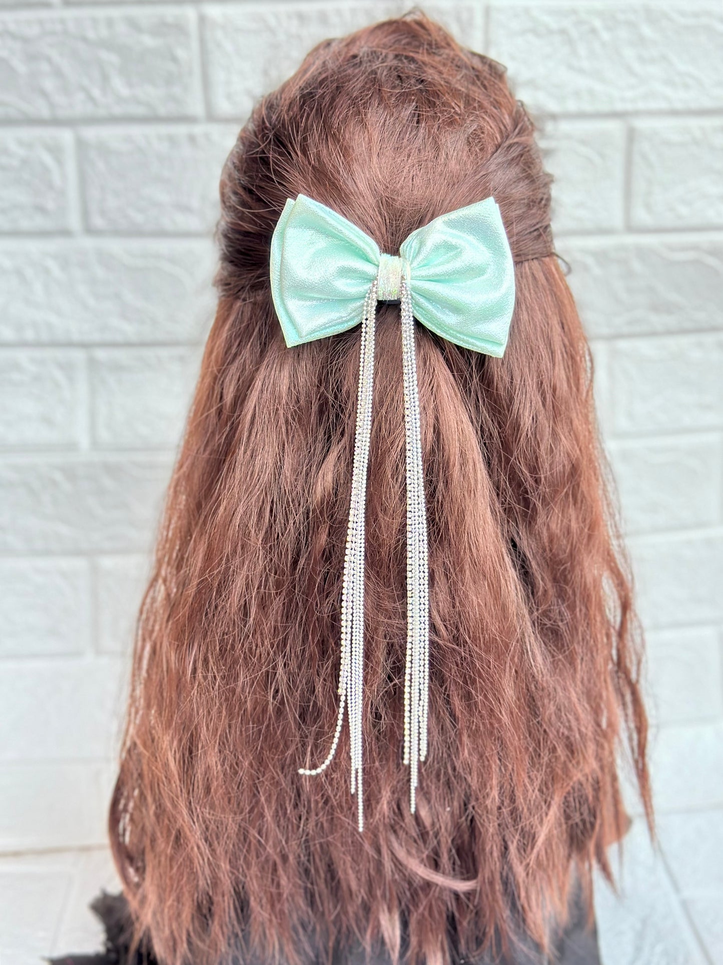 Chloe - Rhinestone bow