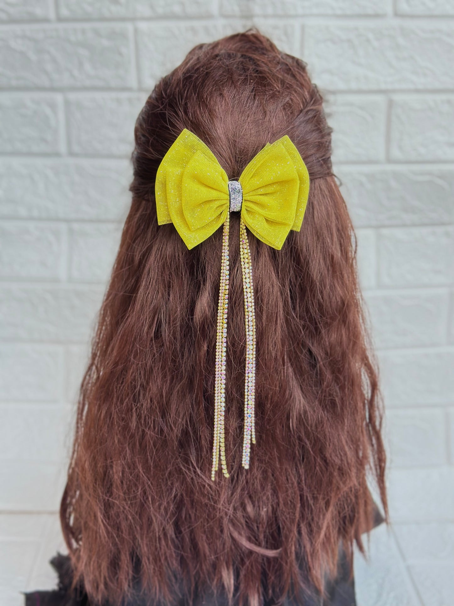 Aria - Rhinestone bow