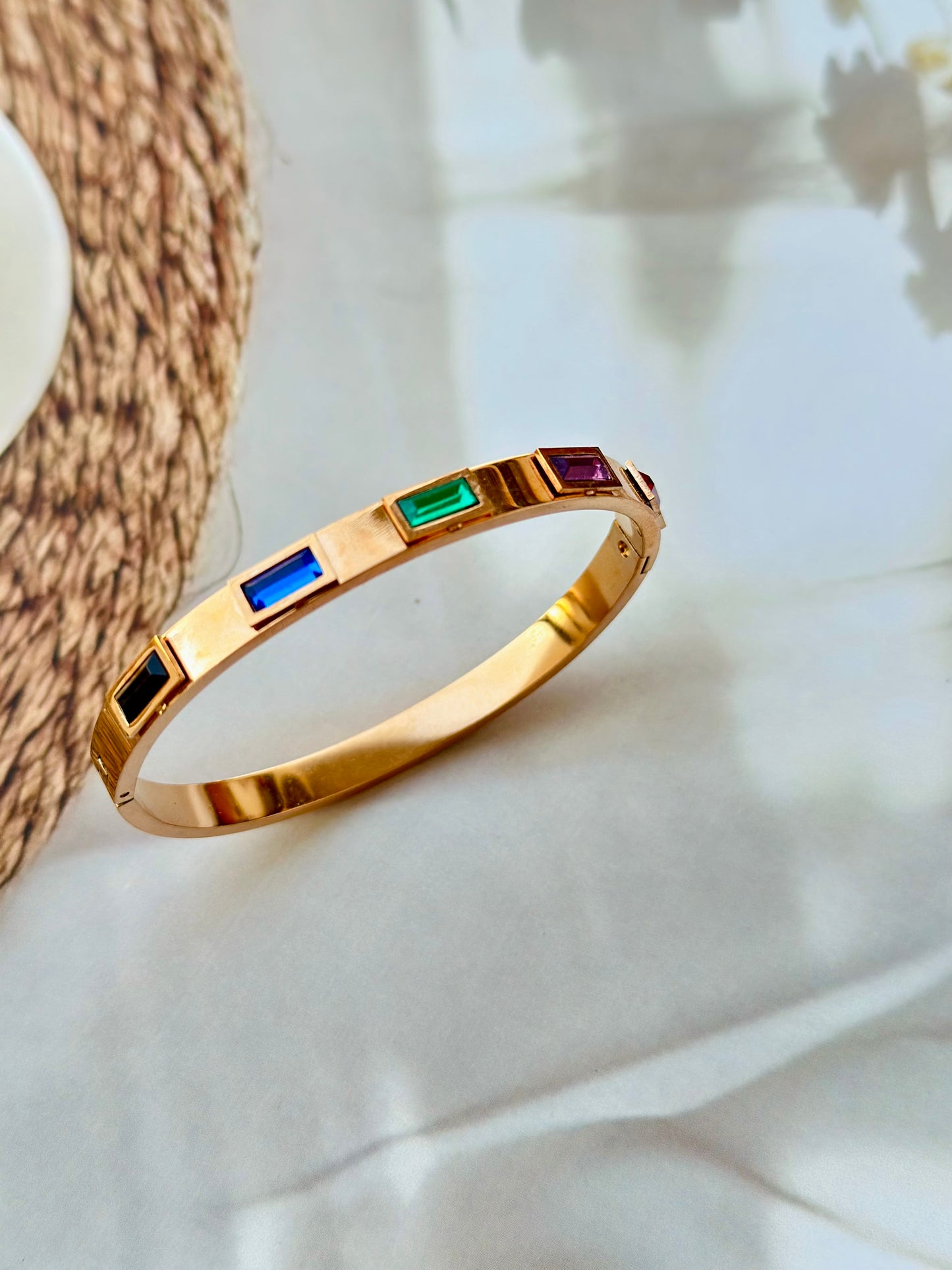The multi stone - Anti tarnish bracelets
