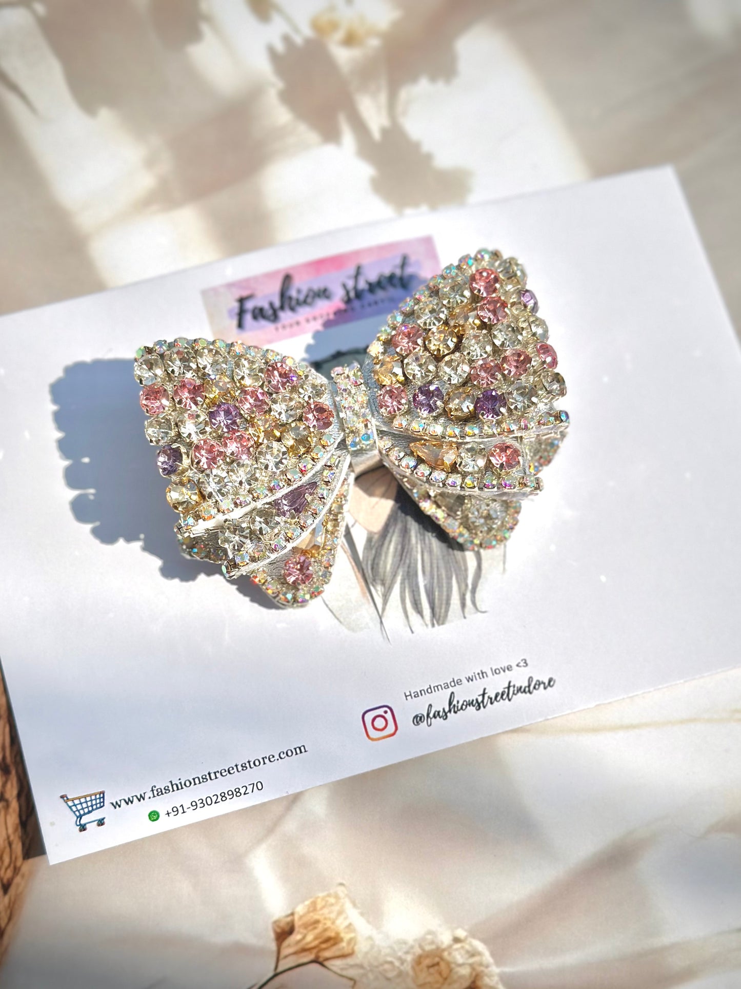 Chromelle - Bejewelled Bow