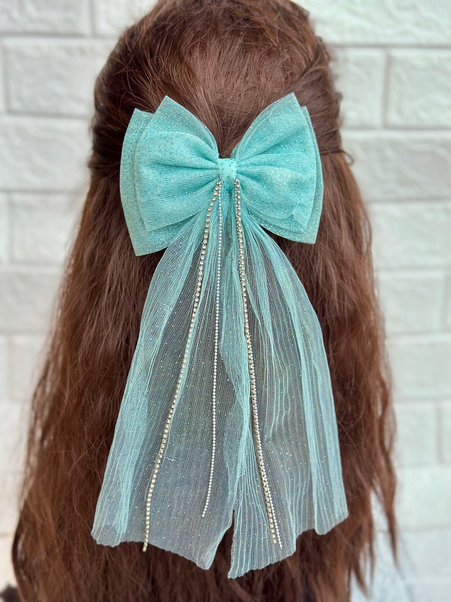 Naomi - Rhinestone bow