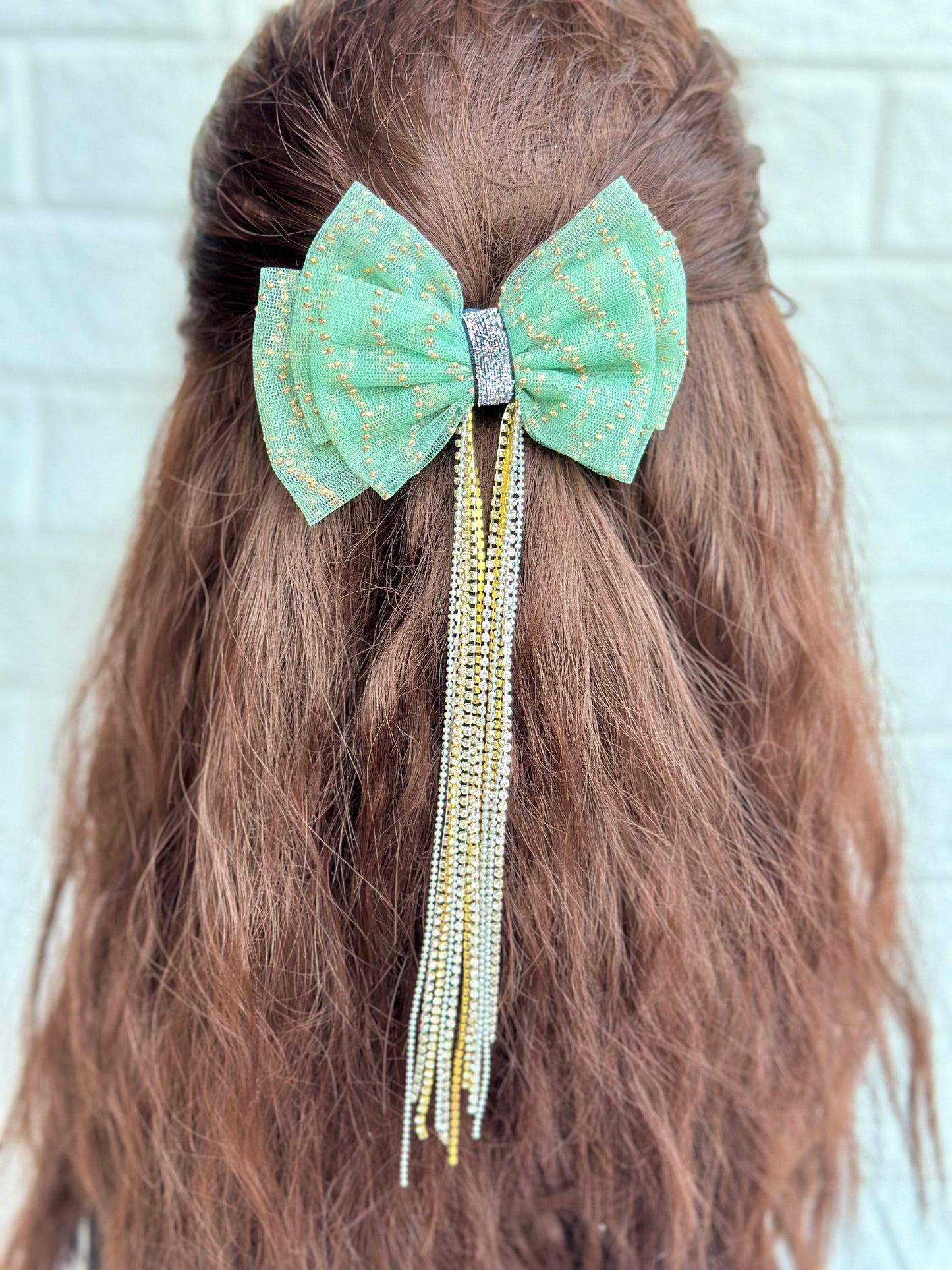Sophia - Rhinestone bow
