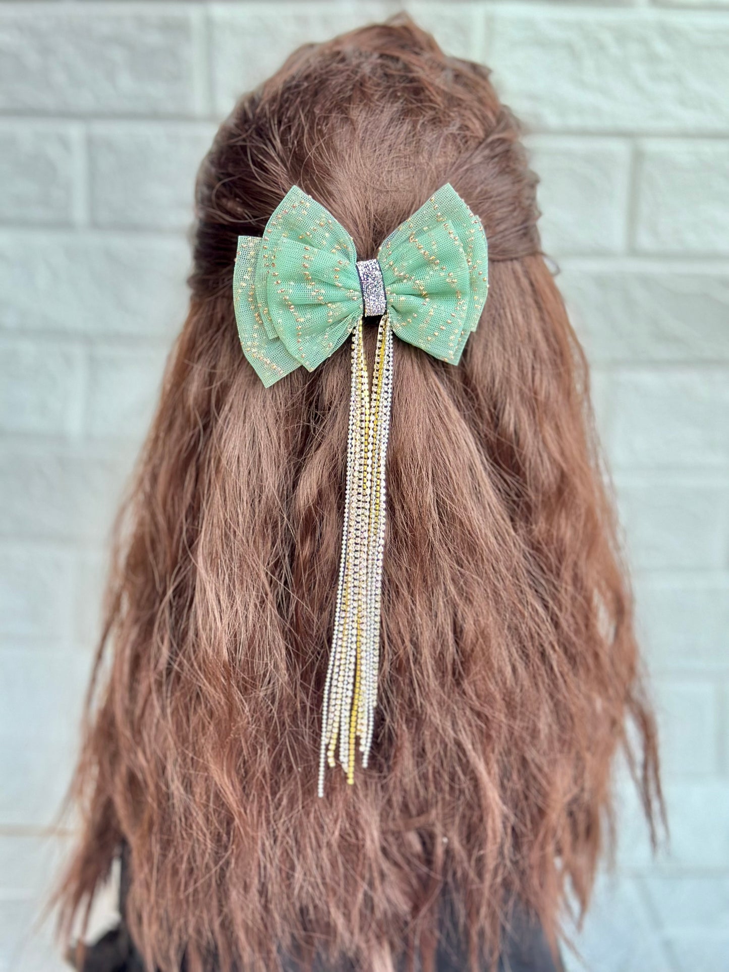 Sophia - Rhinestone bow