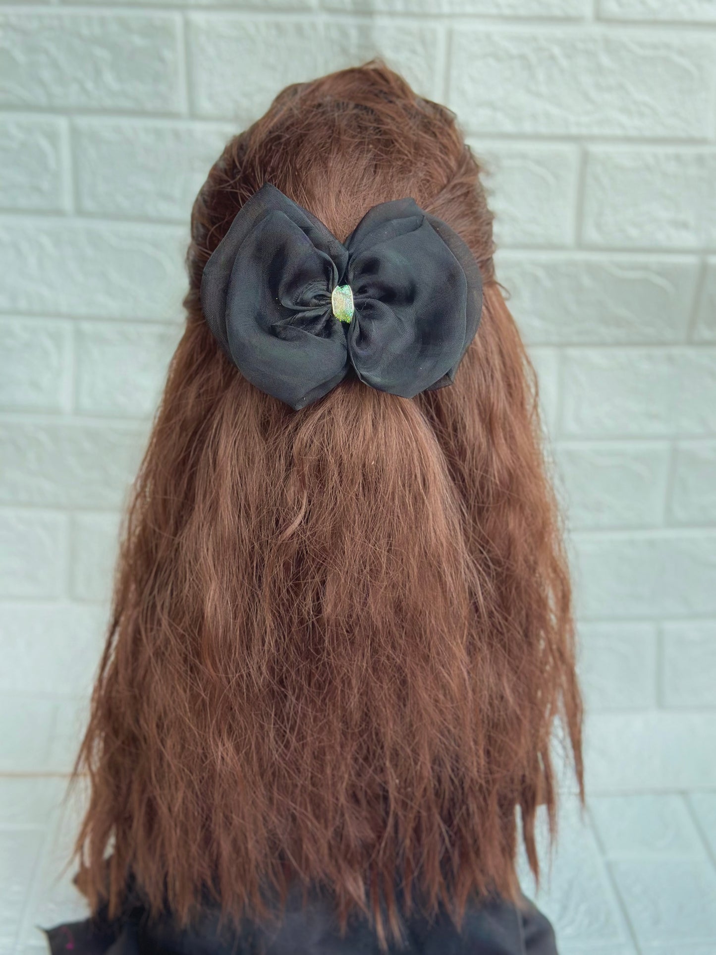 Lucia - organza double bow