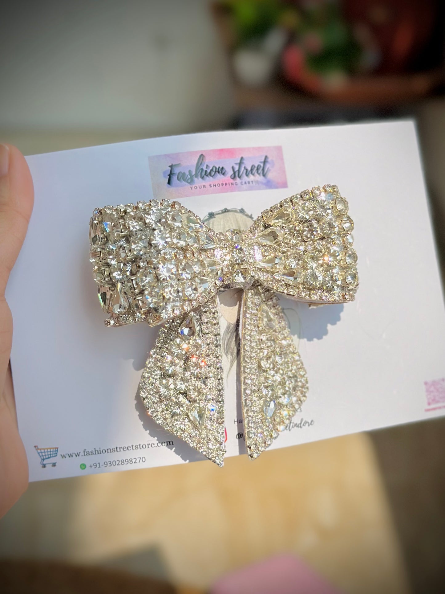 Argentia - Bejewelled Bow