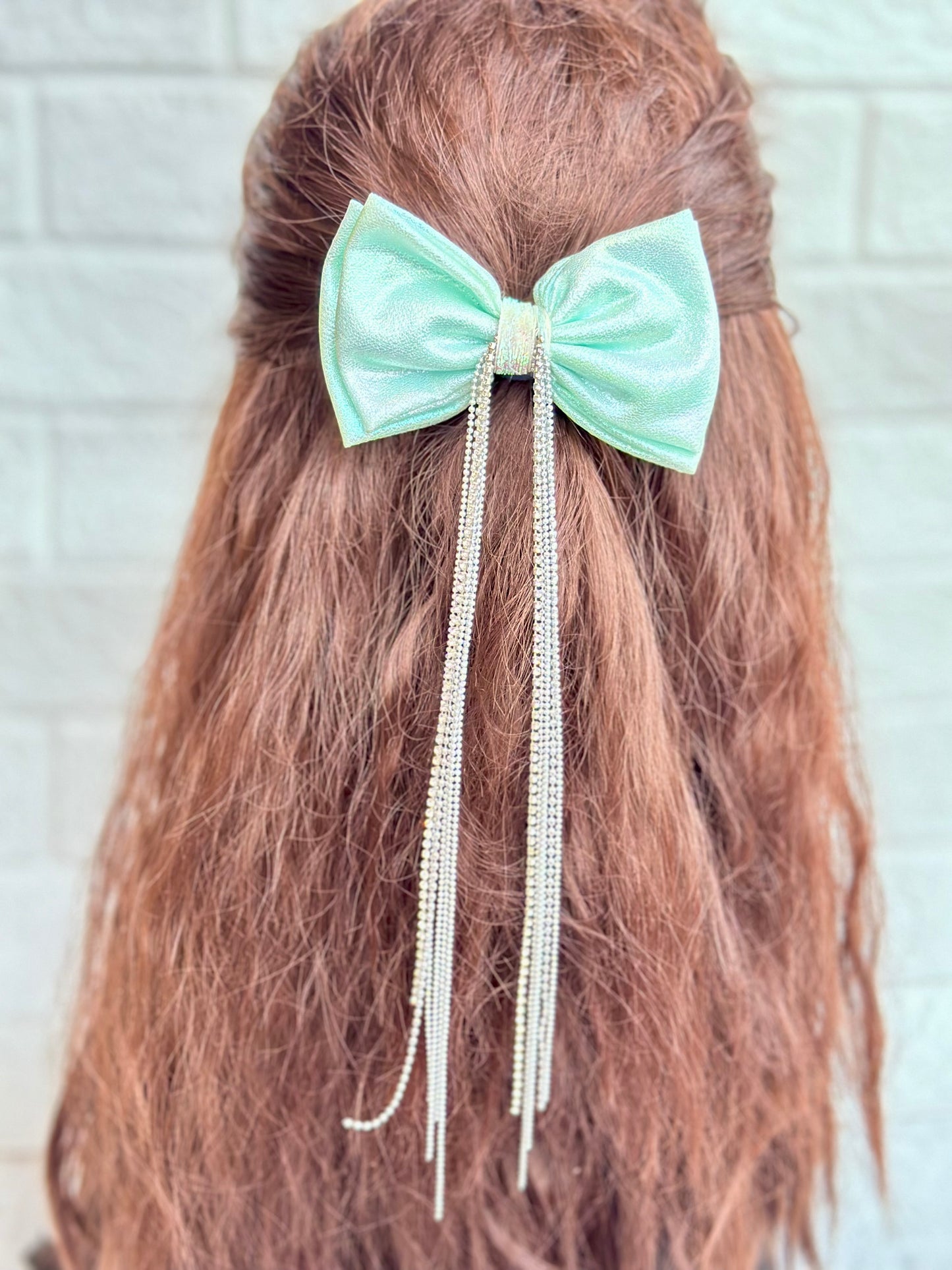 Chloe - Rhinestone bow