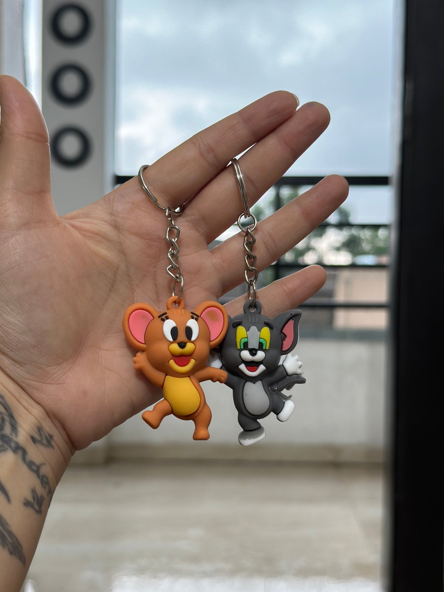 Tom & Jerry keychain