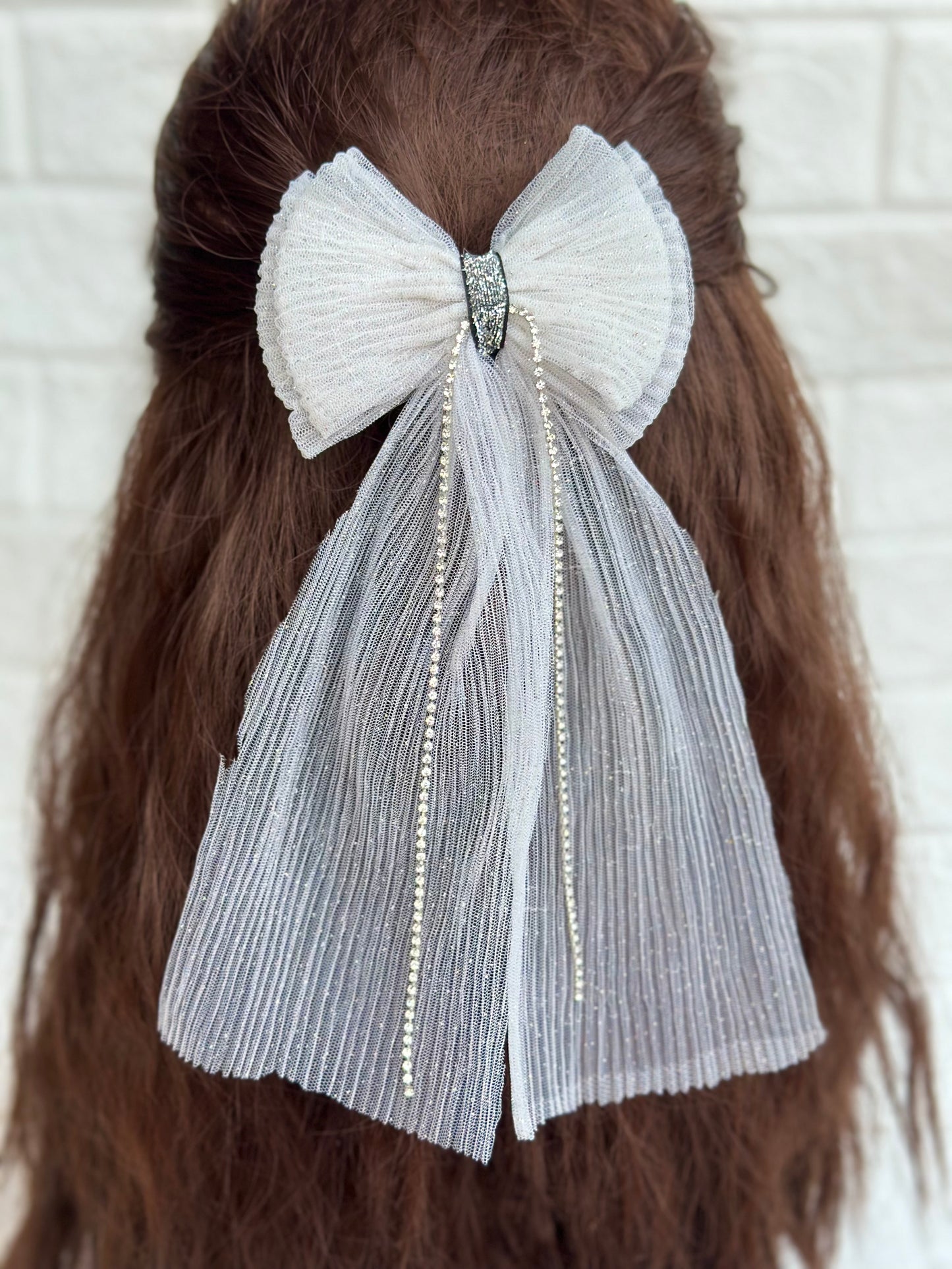 Charlotte - Rhinestone bow
