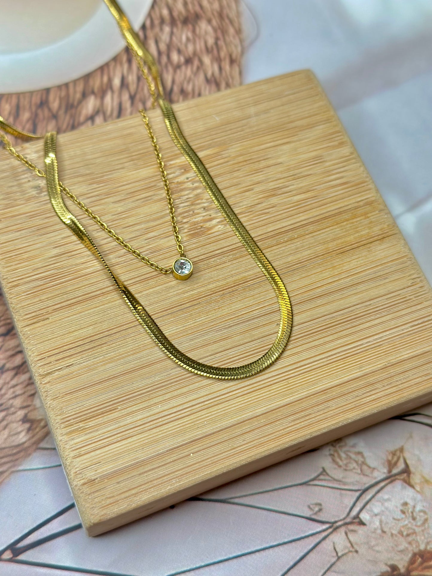Amoura double layer Necklace