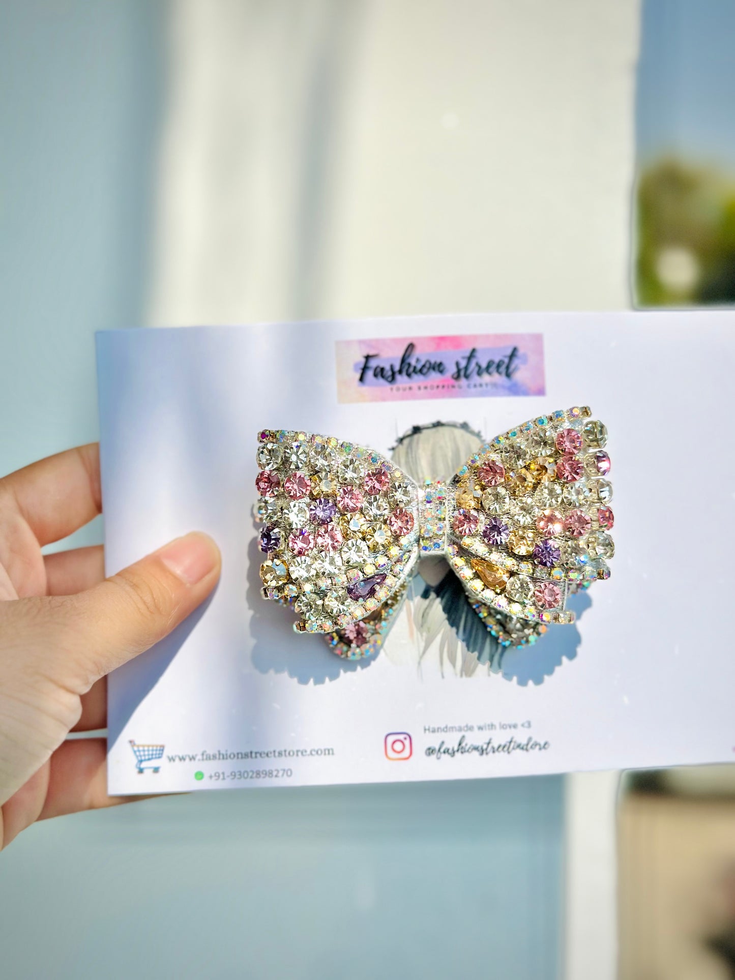 Chromelle - Bejewelled Bow