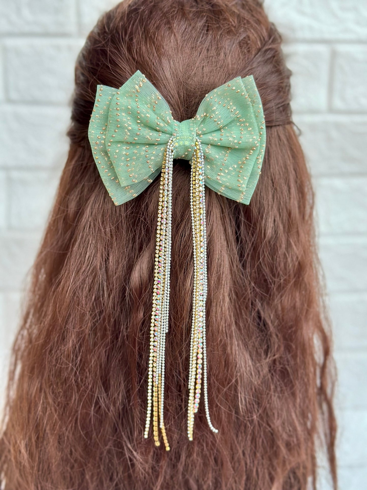Nora - Rhinestone bow