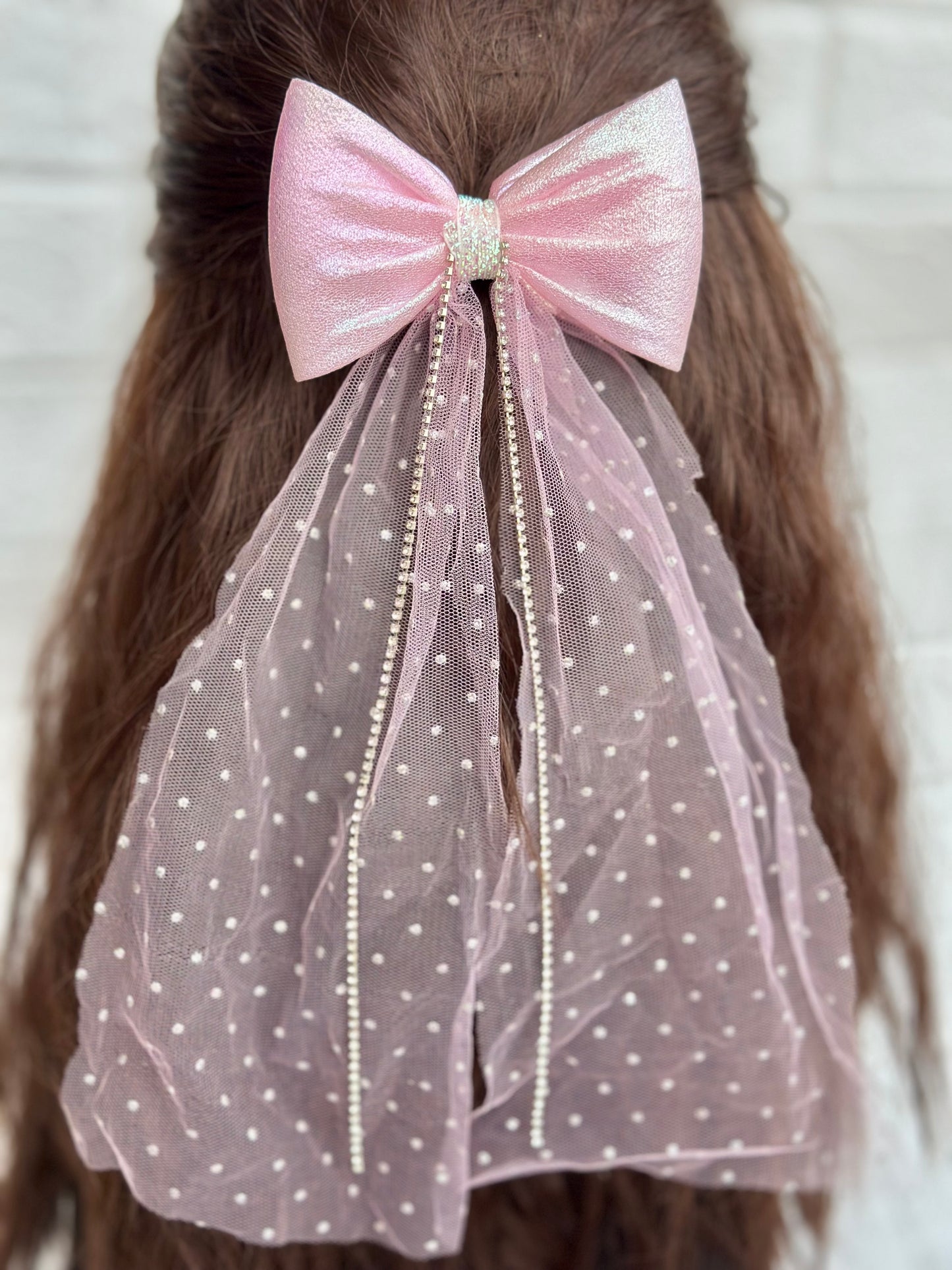 Mia - Rhinestone bow