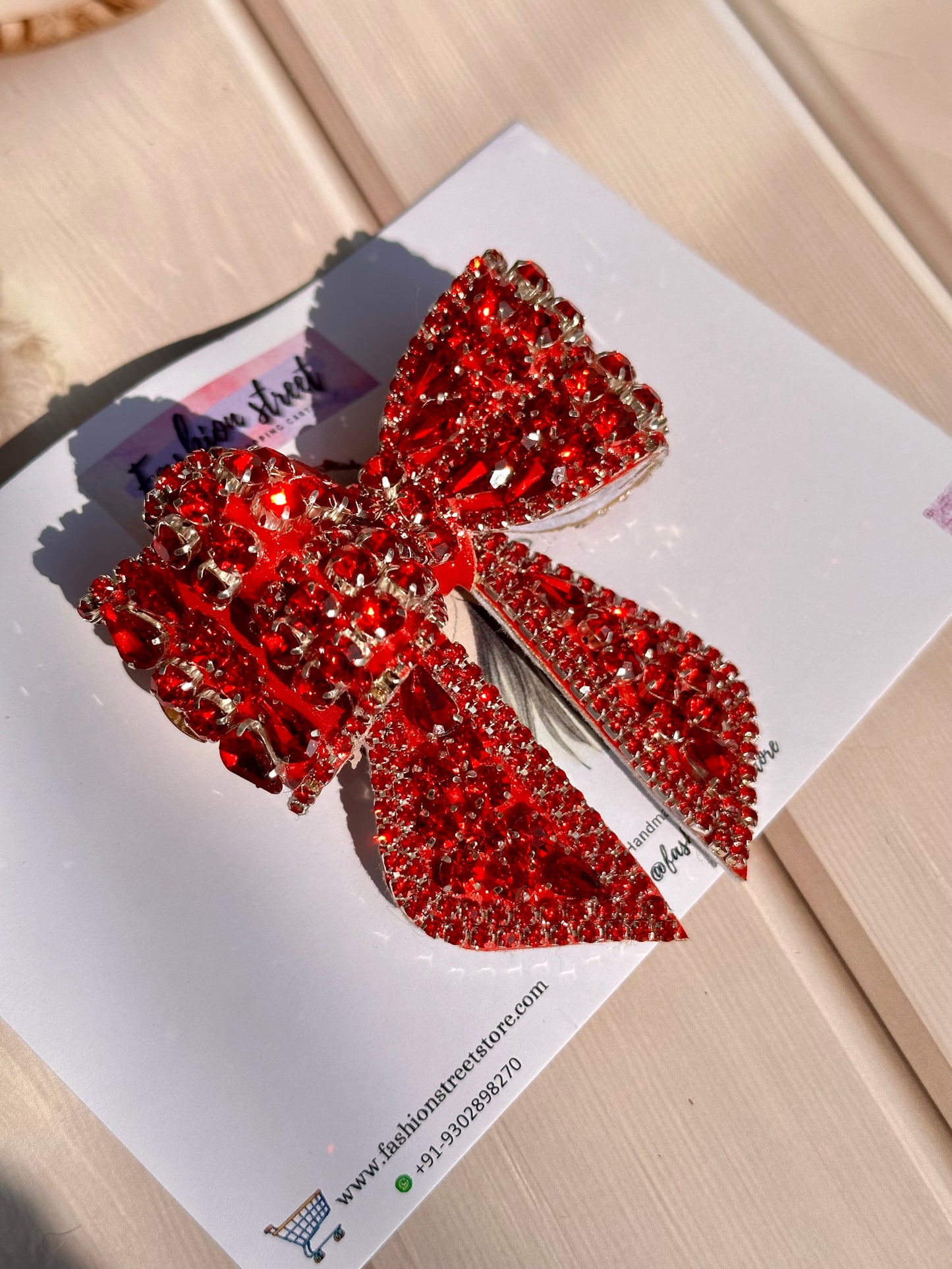 Rufina - Bejewelled Bow