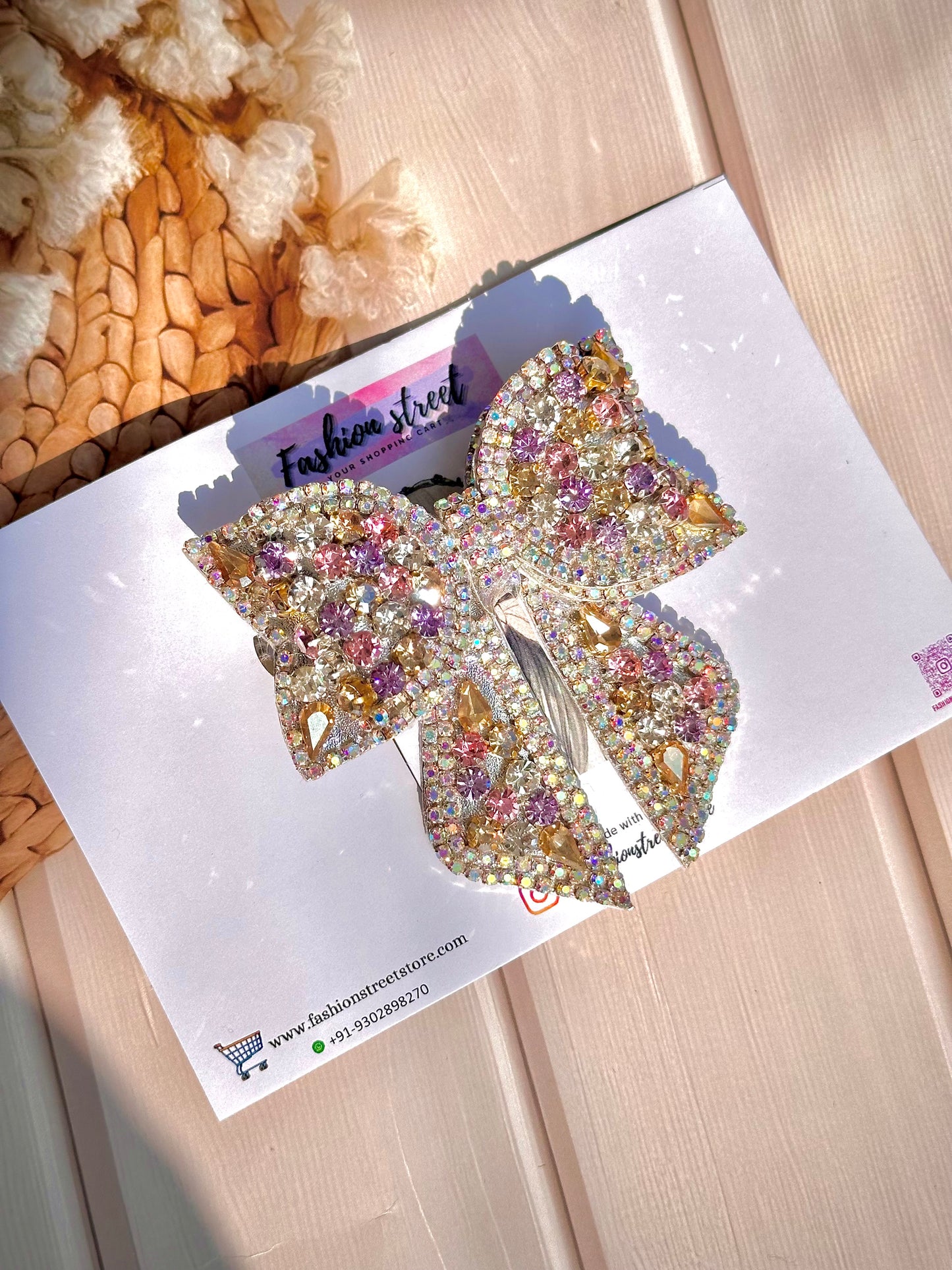 Prism- Bejewelled Bow