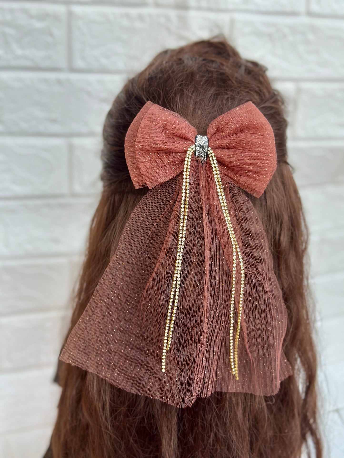 Riley- Rhinestone bow