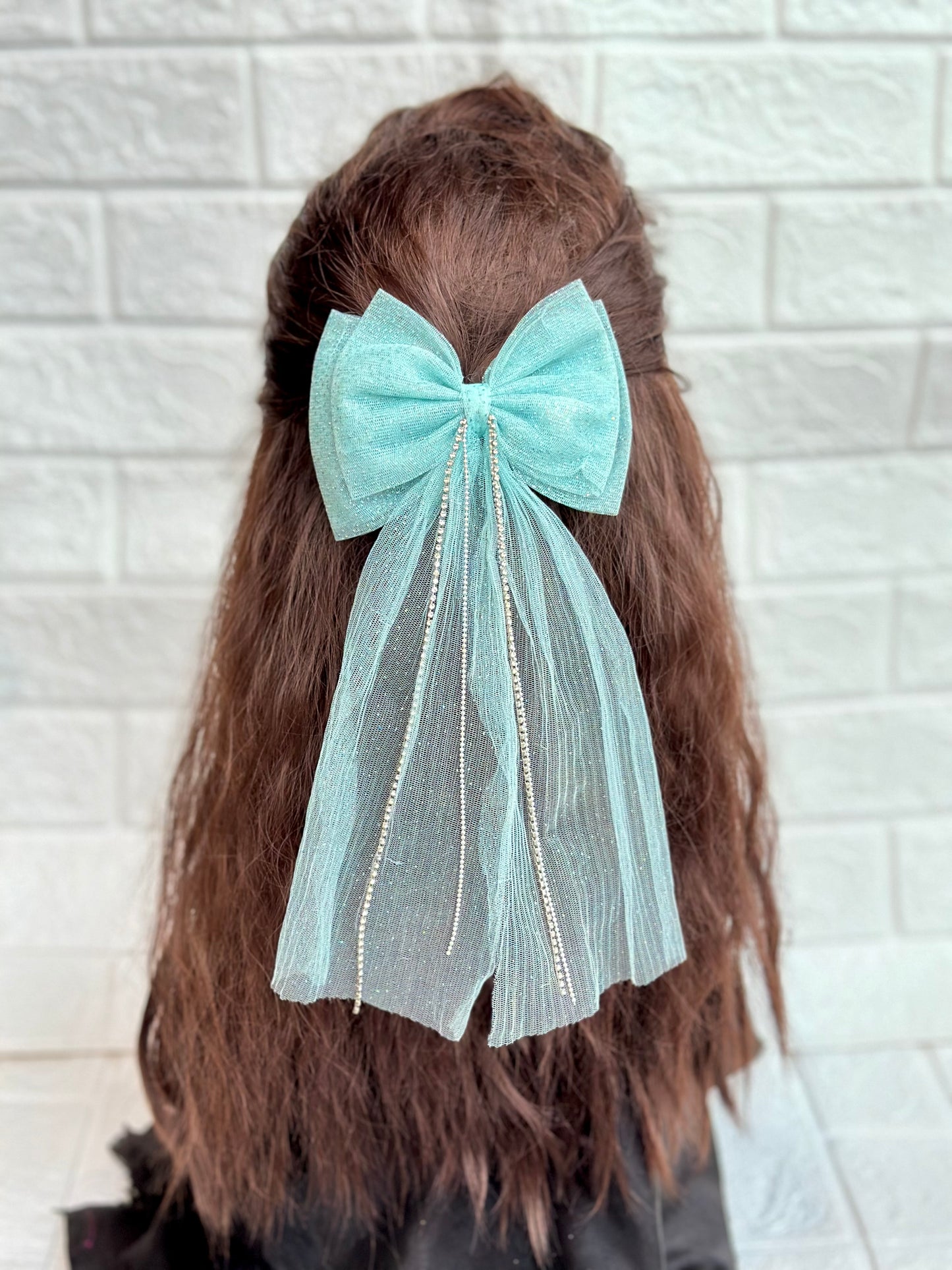 Naomi - Rhinestone bow