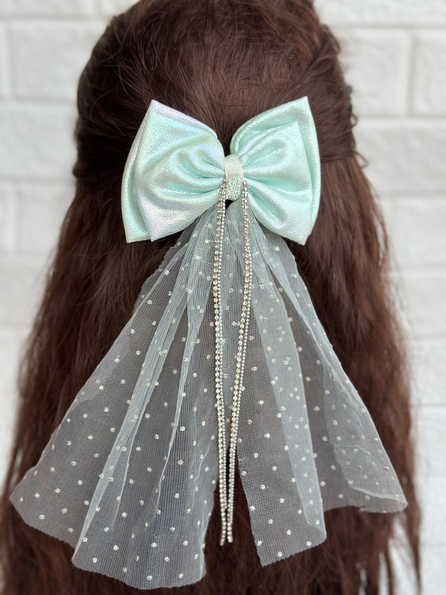 Elizabeth - Rhinestone bow