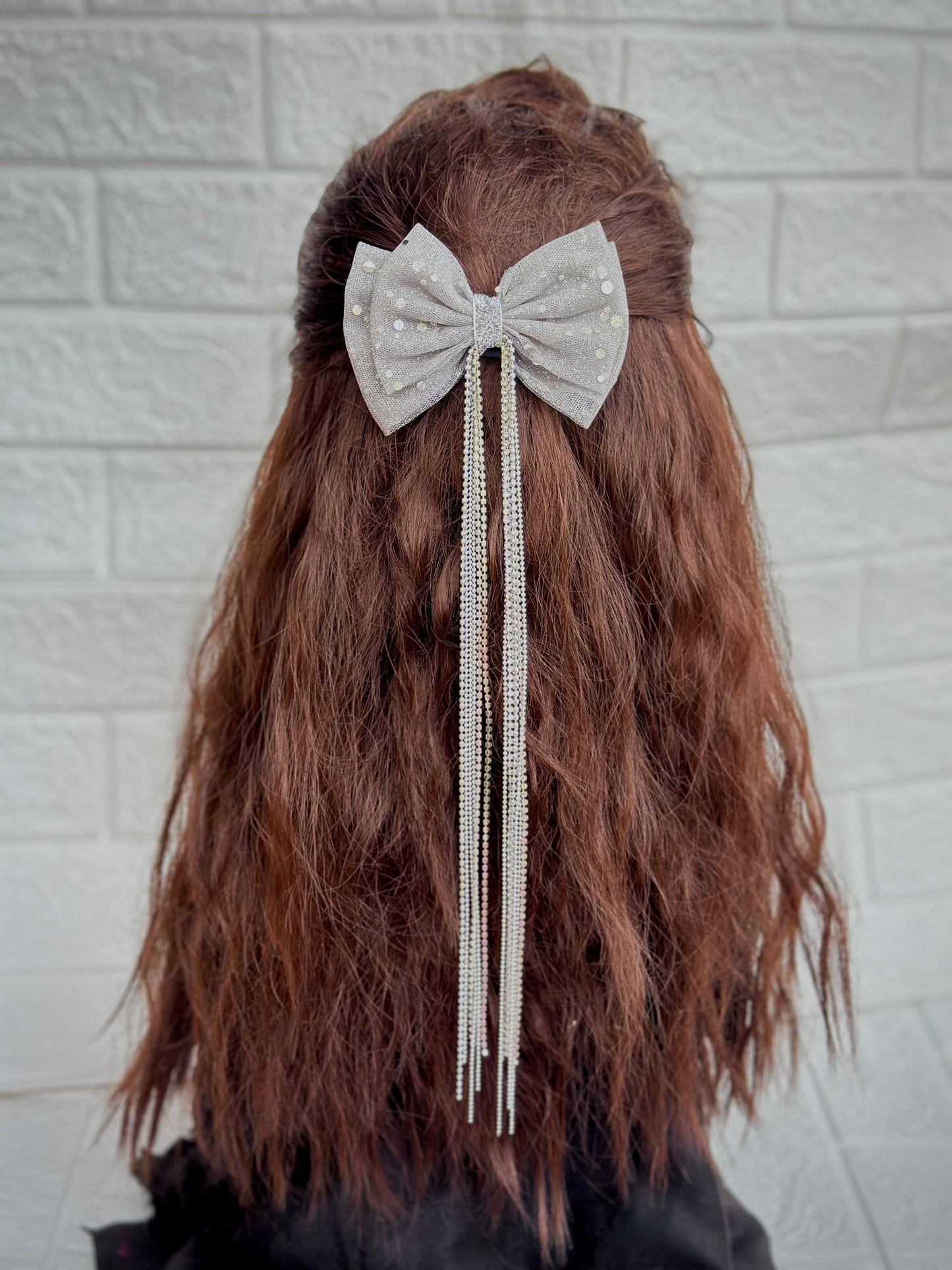 Lucy - Rhinestone bow