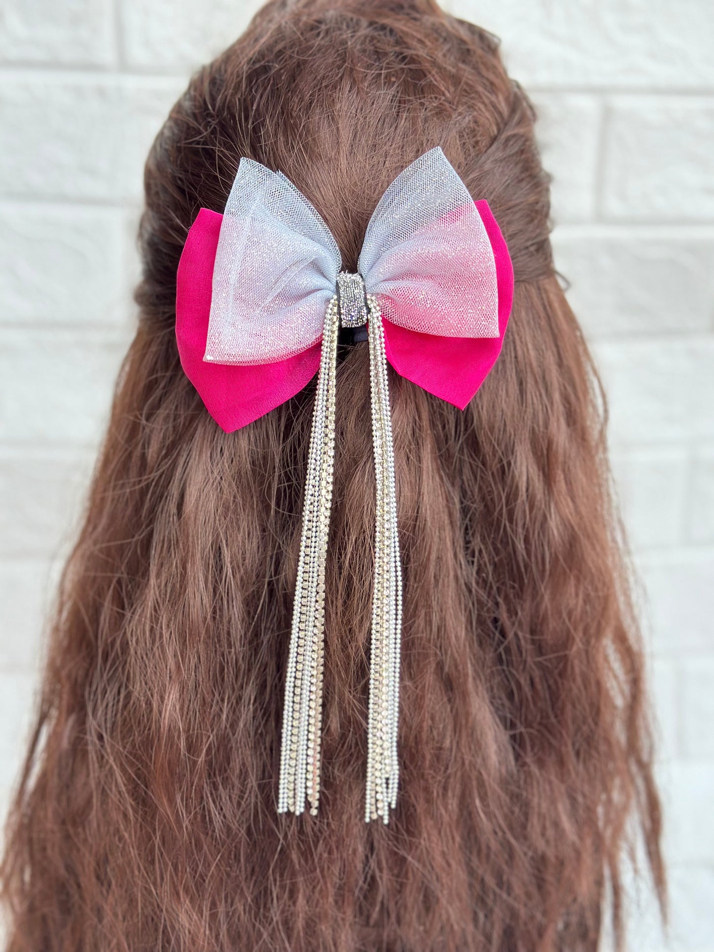 Hazel - Rhinestone bow