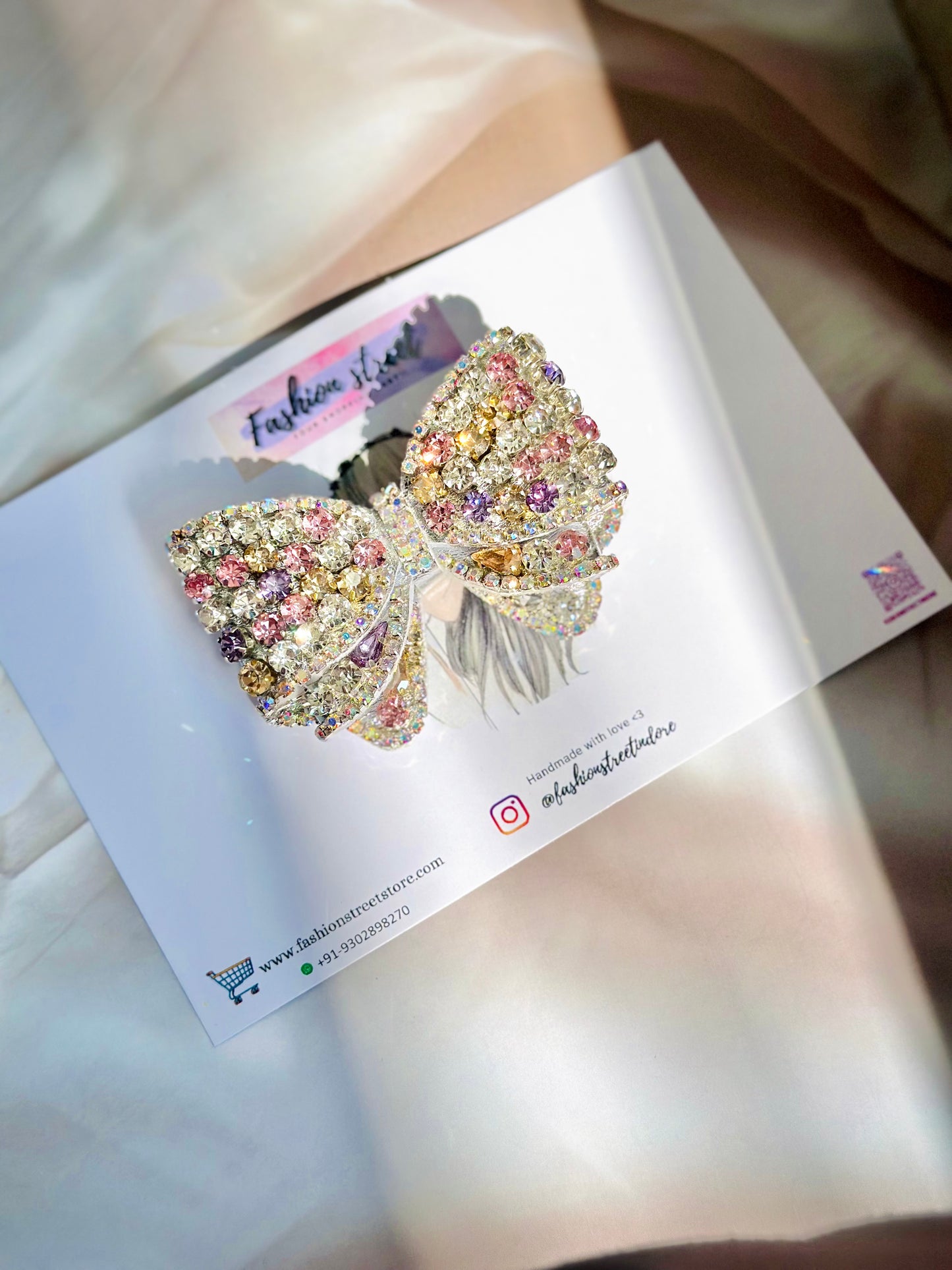 Chromelle - Bejewelled Bow