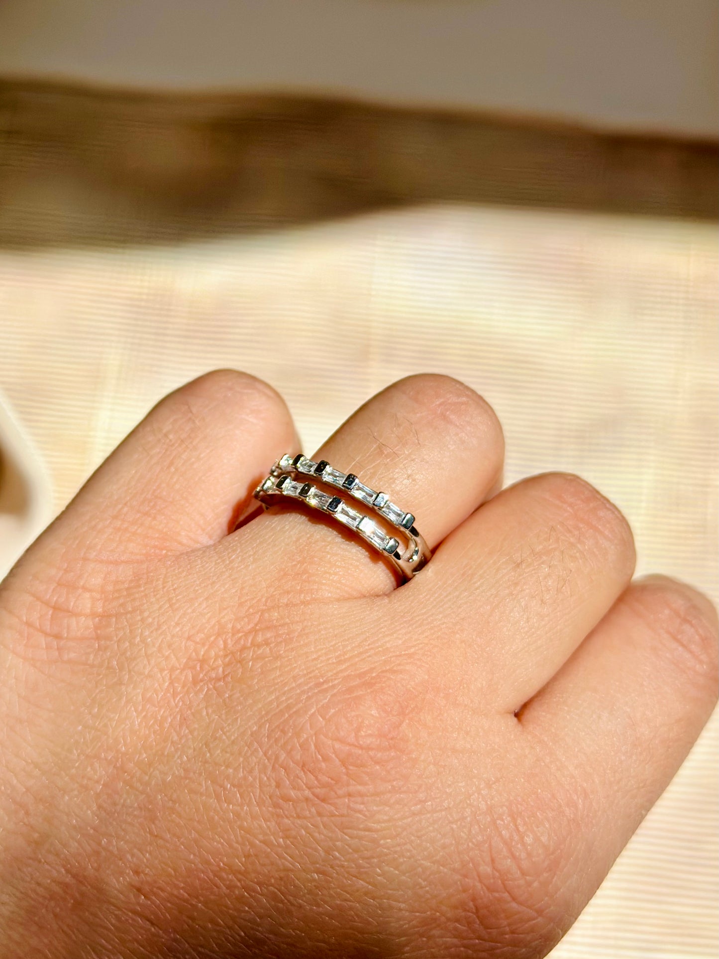 Double band Ring