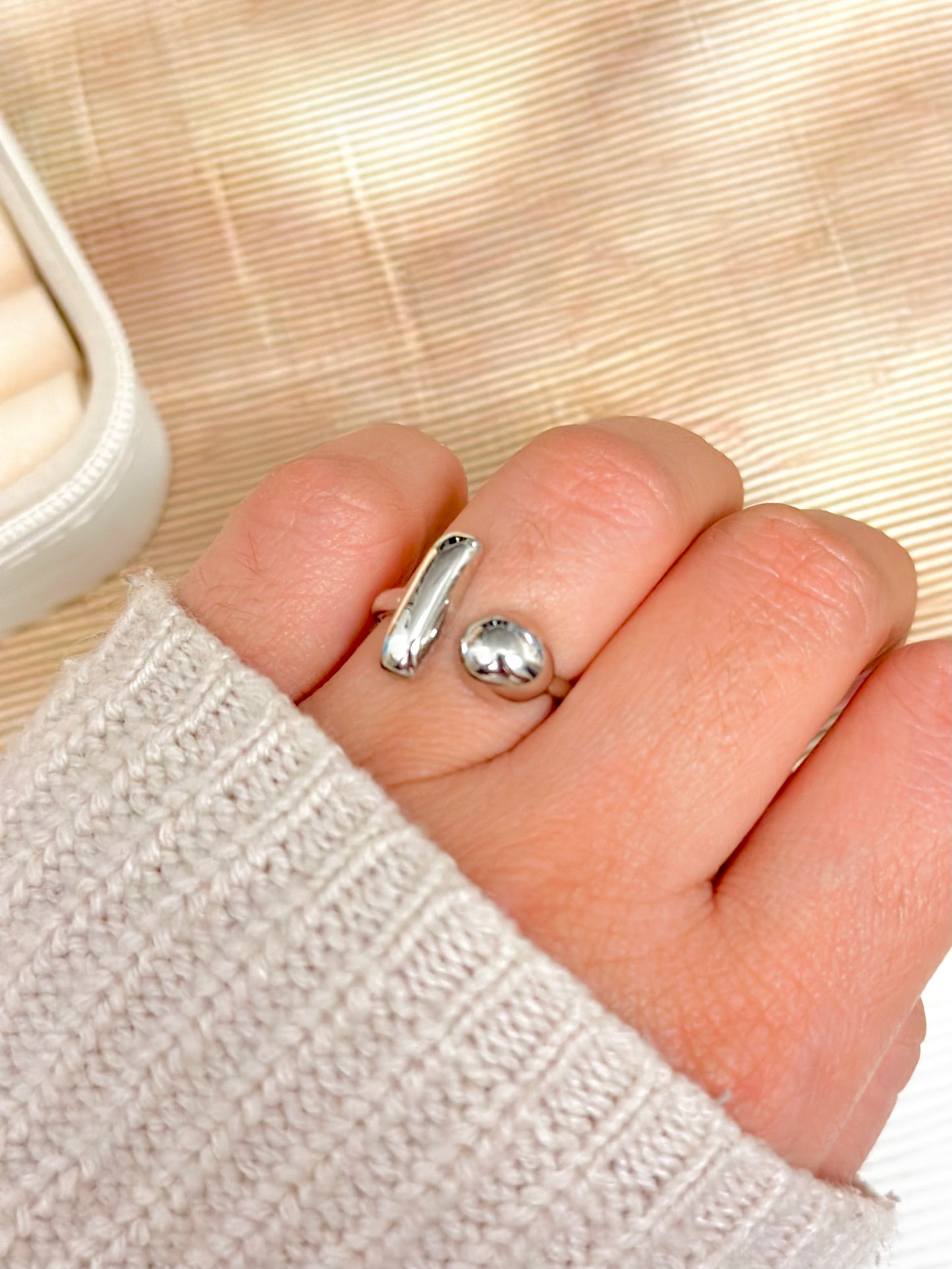 Squid Charm Ring