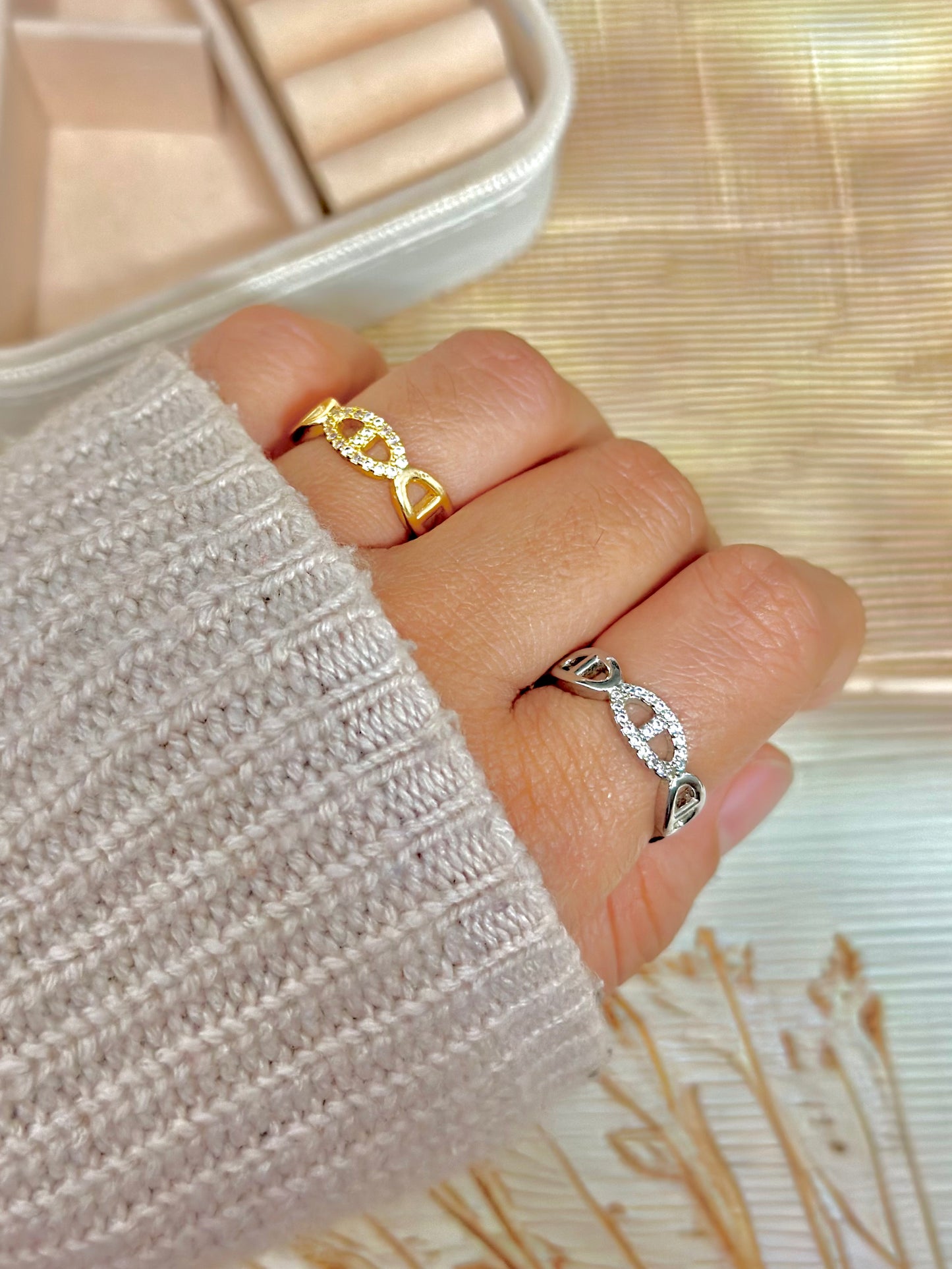 Luxury Chain Band Ring