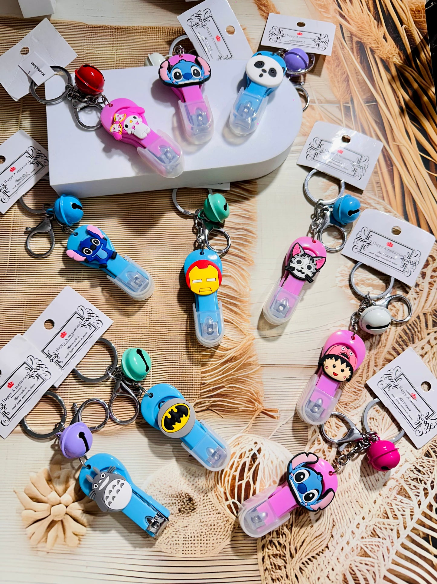 Korean Nail Cutter Keychain