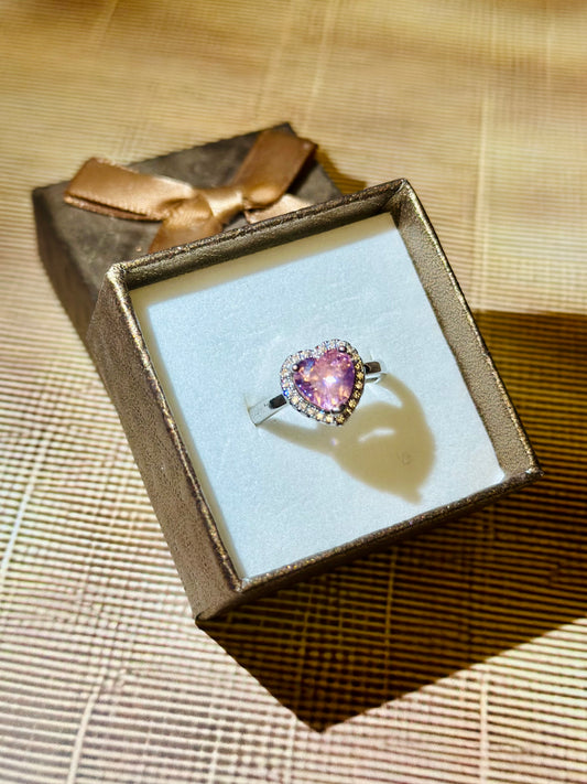 Pastel dream - heart ring