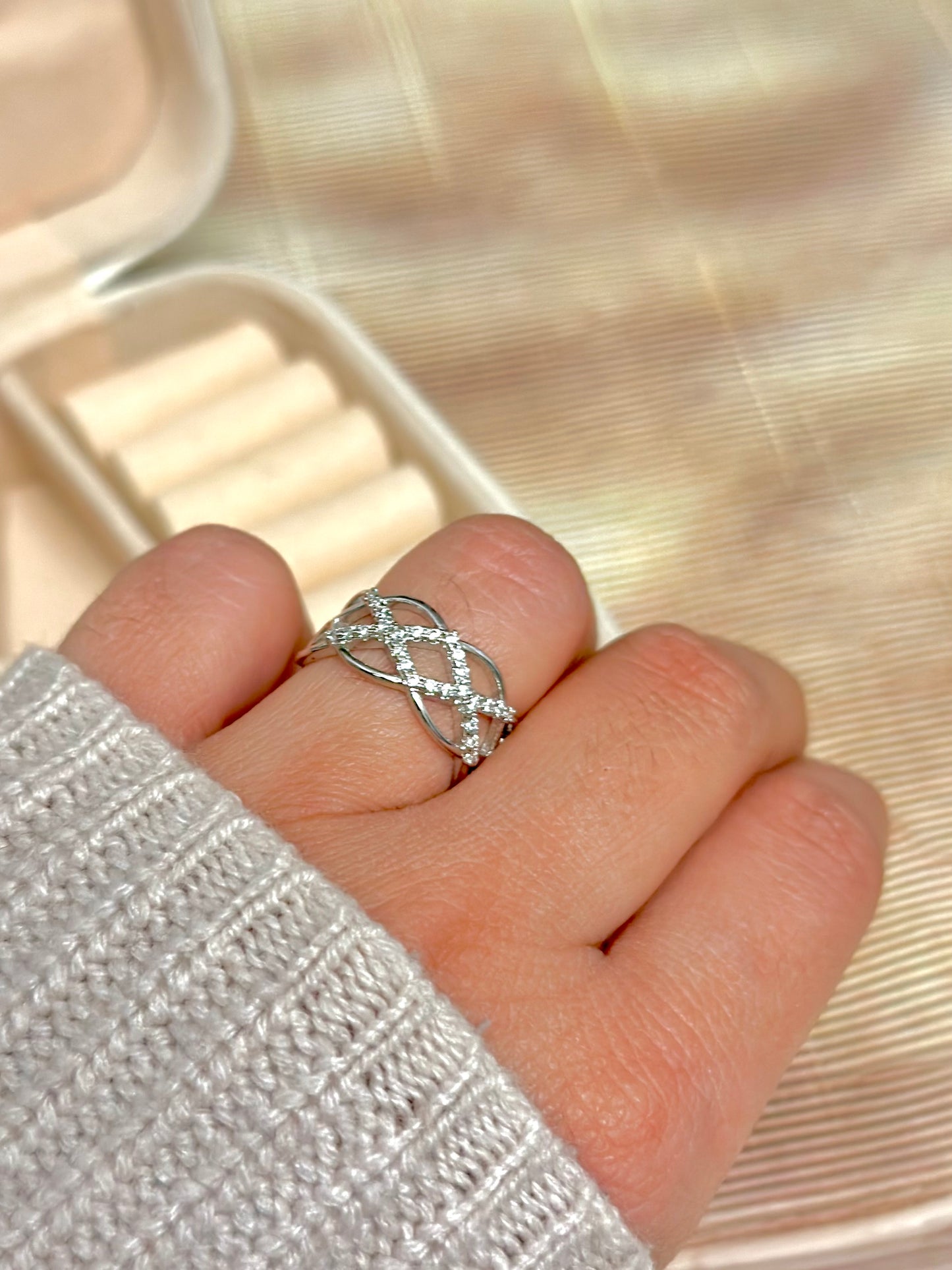 Spider web Ring