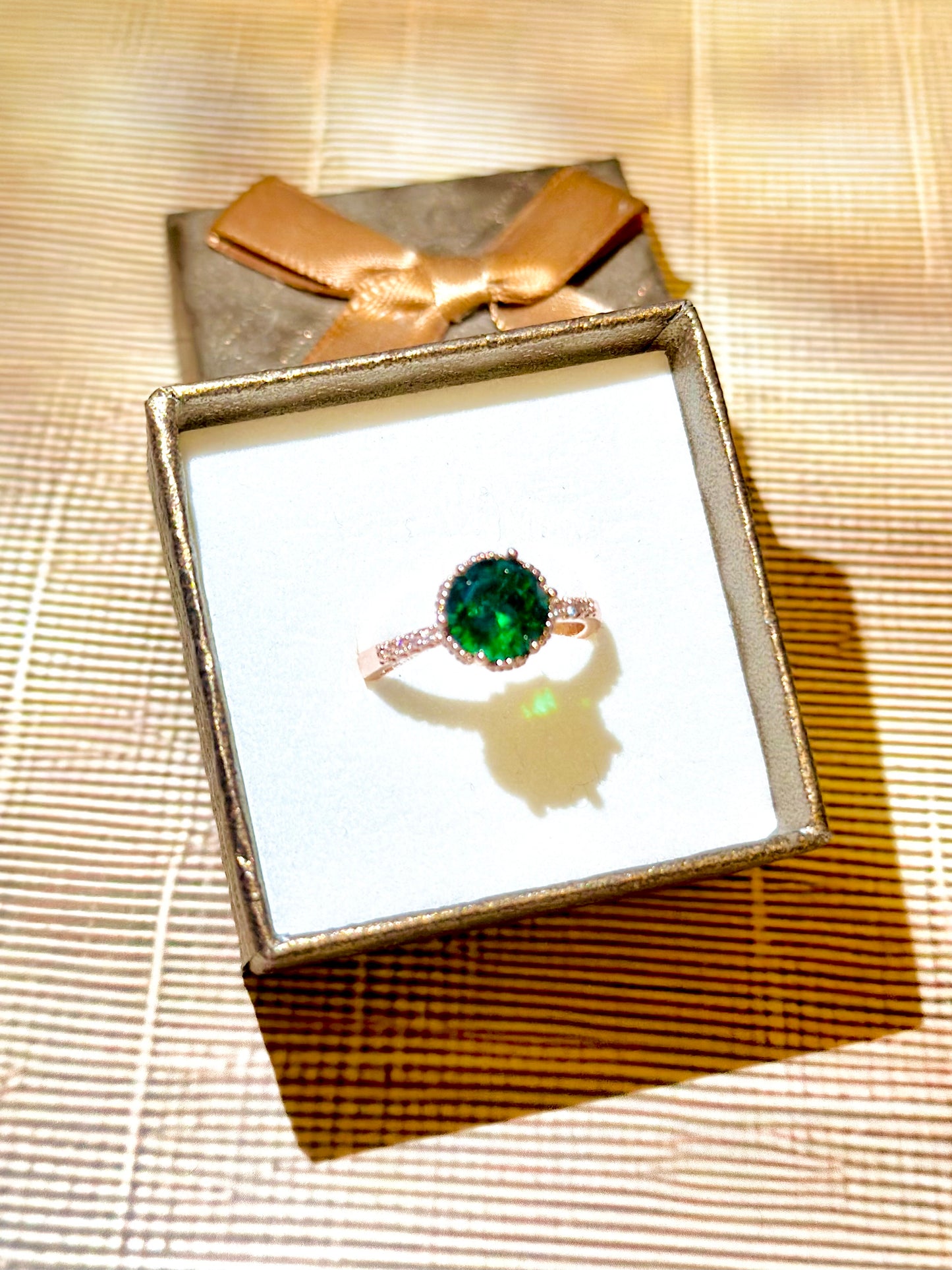 Emerald majesty ring