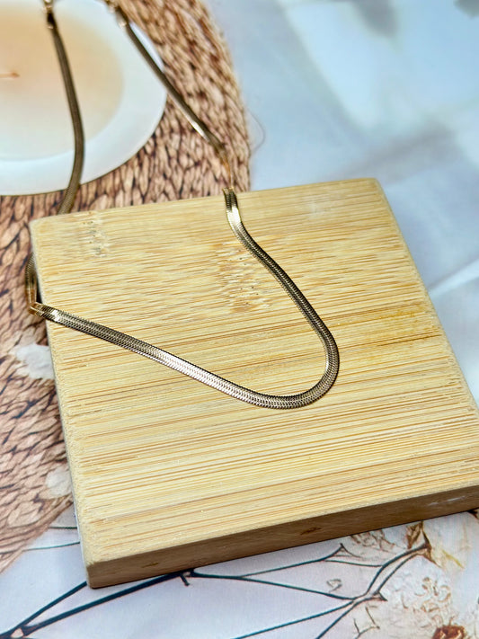 Rose Gold snake chain