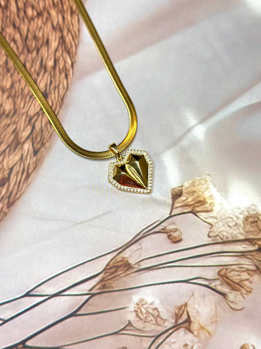Pinata Heart Necklace