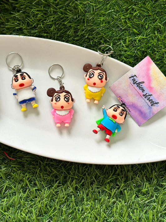 Shinchan & Hemawari Keychain