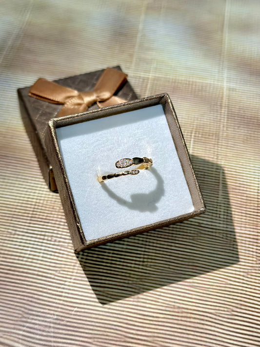 Serpent wrap Ring