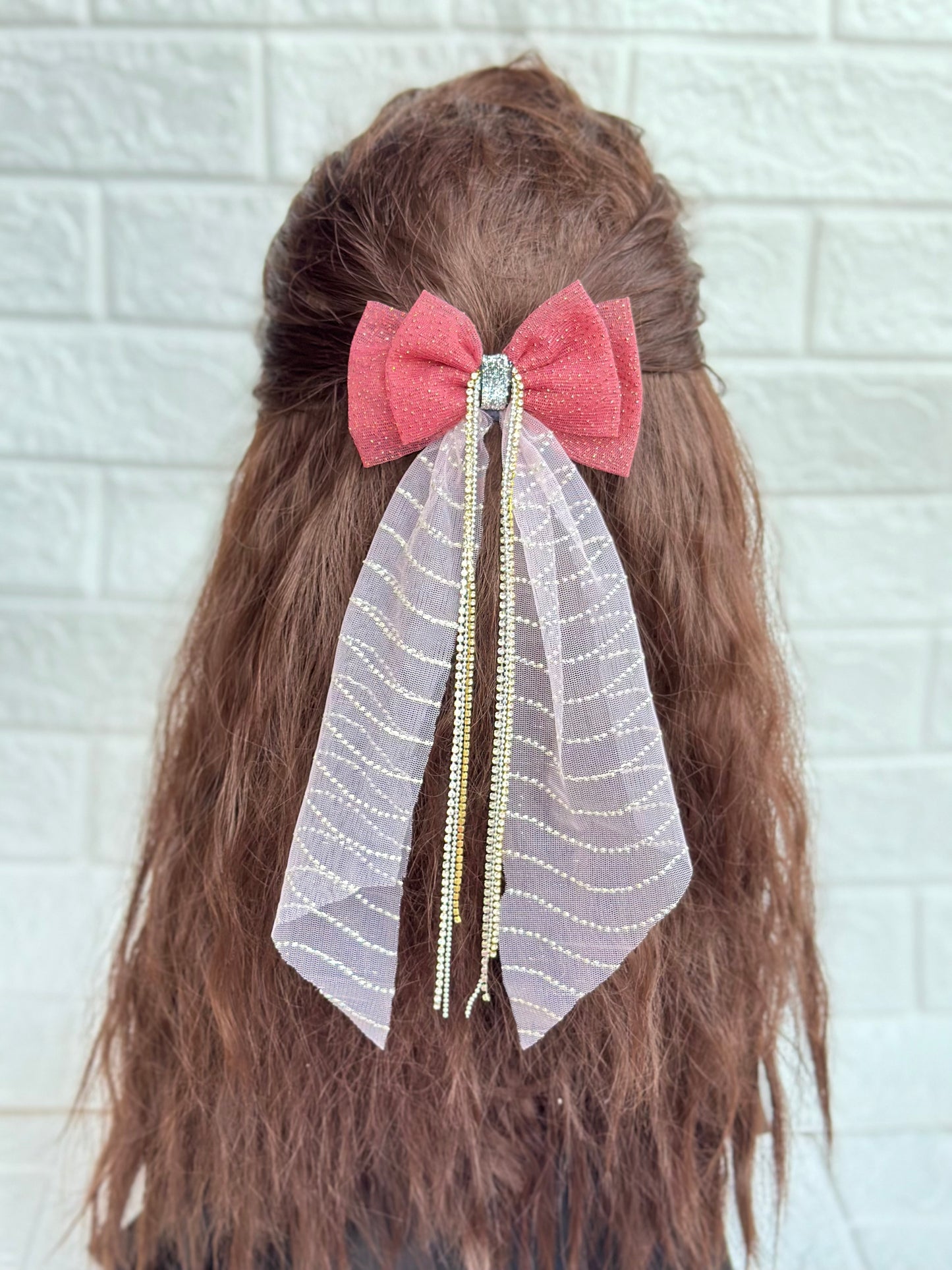 Camila - Rhinestone bow