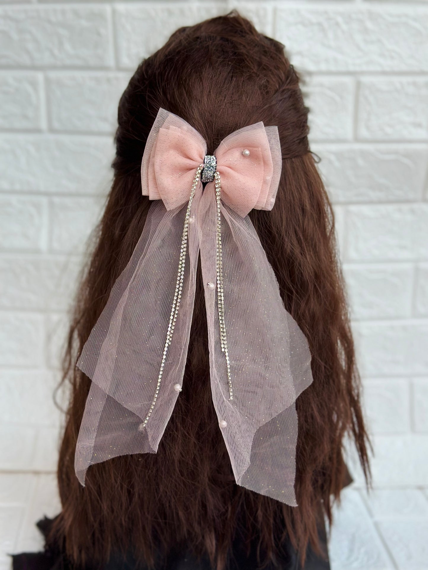 Aurora - Rhinestone bow